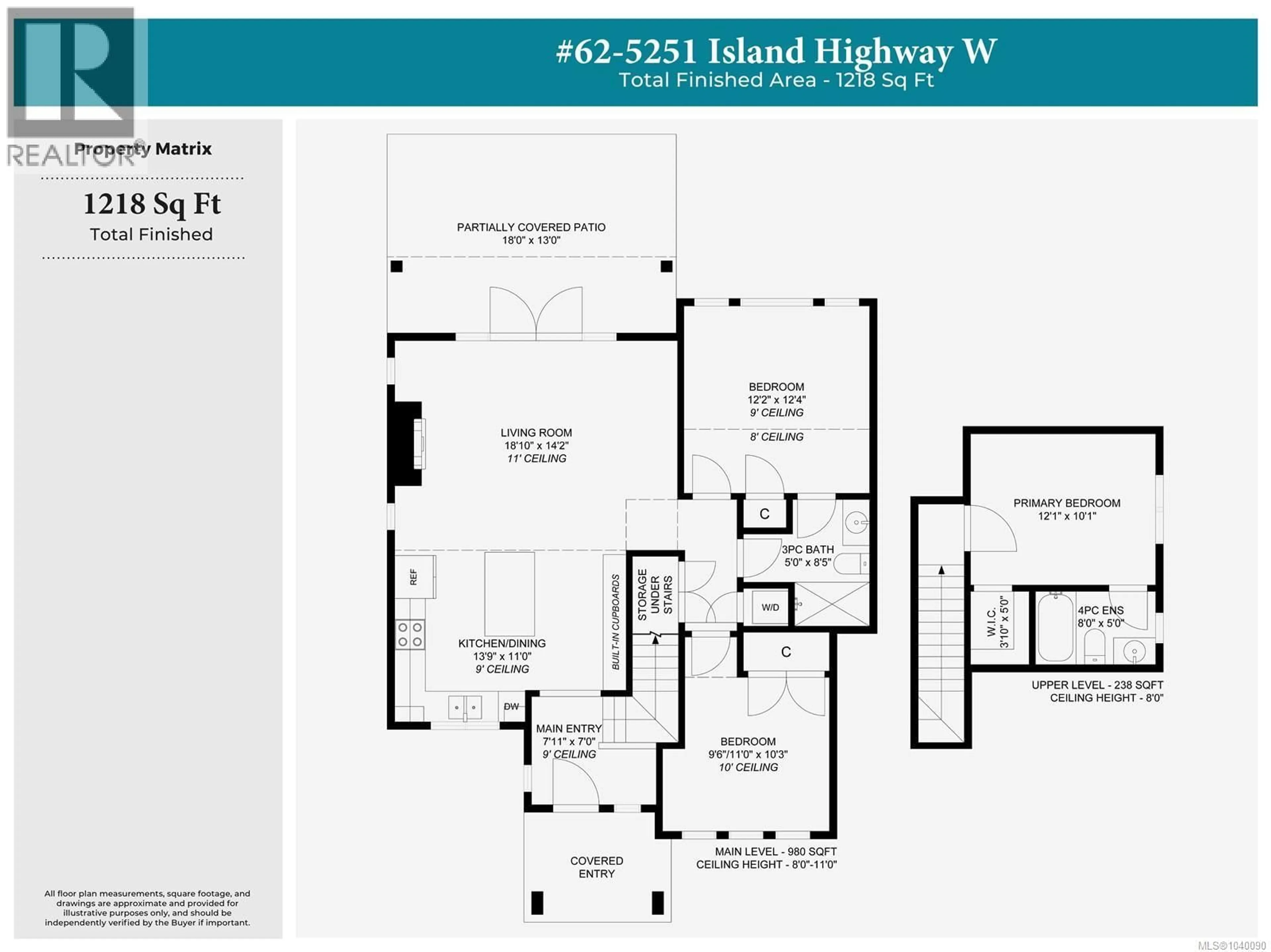 Floor plan for 62 - 5251 ISLAND HIGHWAY WEST, Qualicum Beach British Columbia V9K1S8