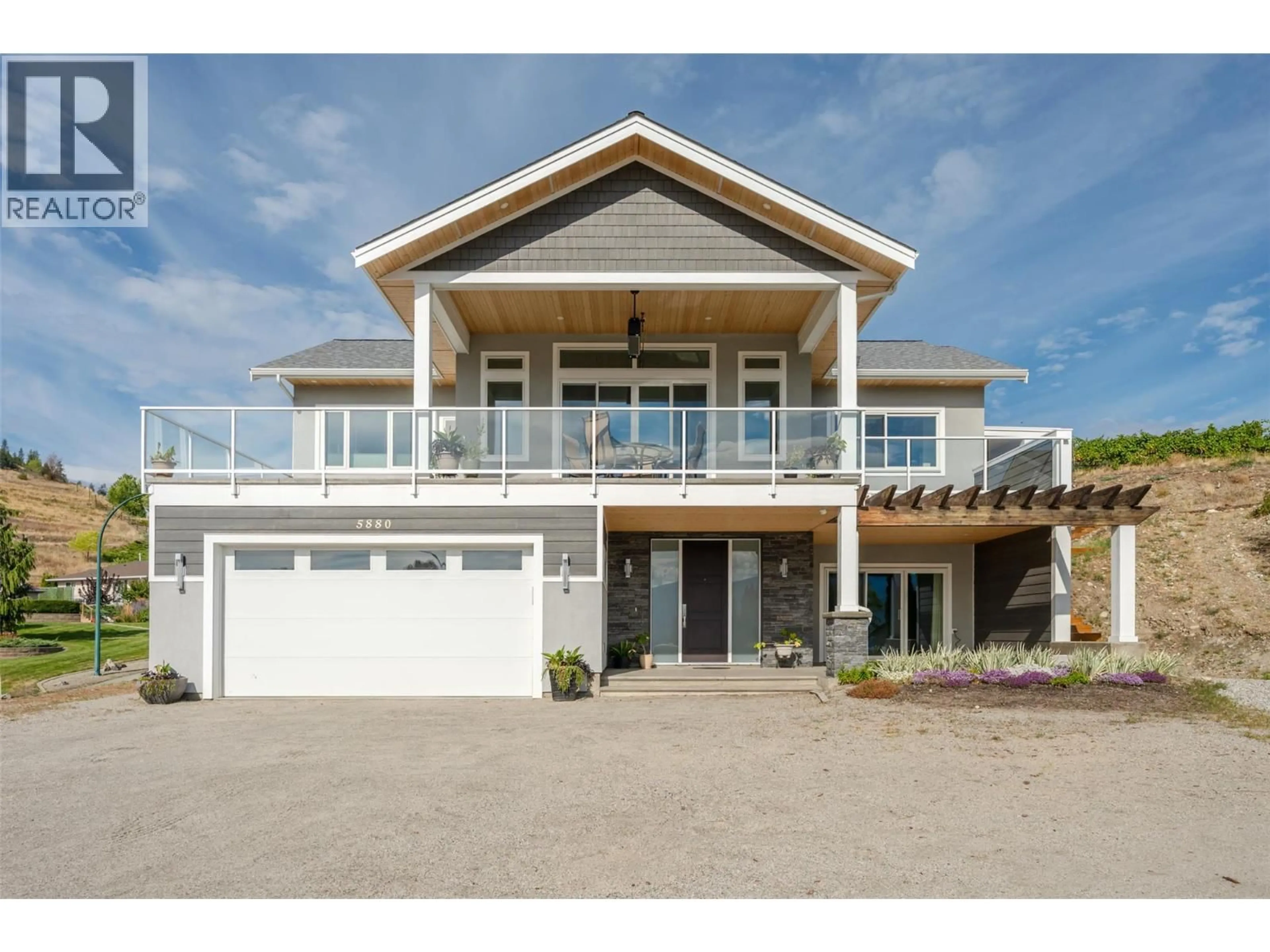 Home with vinyl exterior material, unknown for 5880 HESPELER ROAD, Summerland British Columbia V0H1Z4