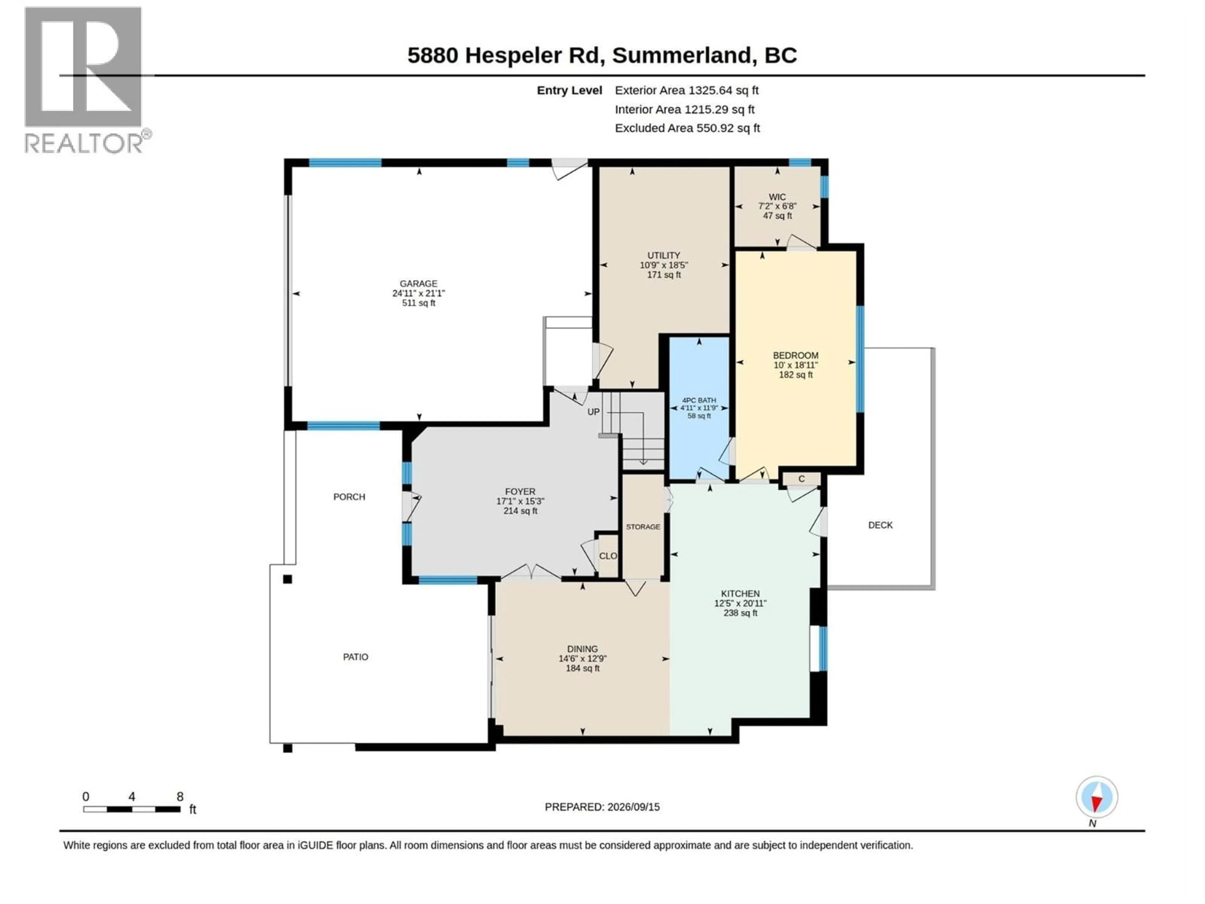 Floor plan for 5880 HESPELER ROAD, Summerland British Columbia V0H1Z4