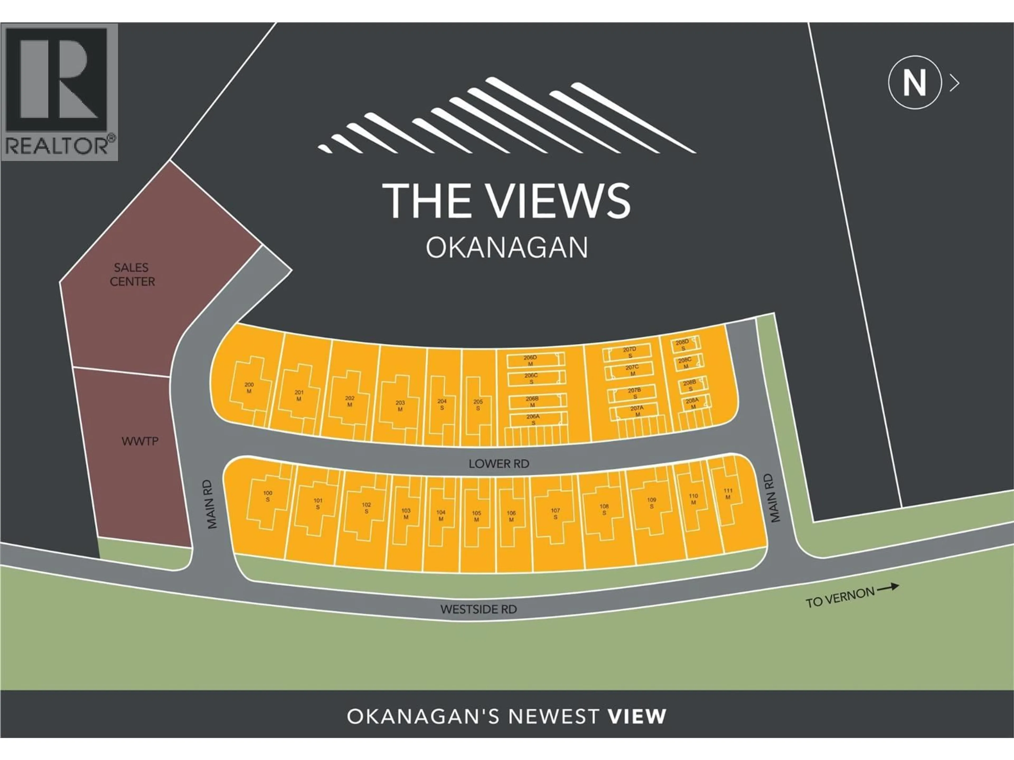 Floor plan for 200 - 12204 WESTSIDE ROAD, Vernon British Columbia V1H2A4