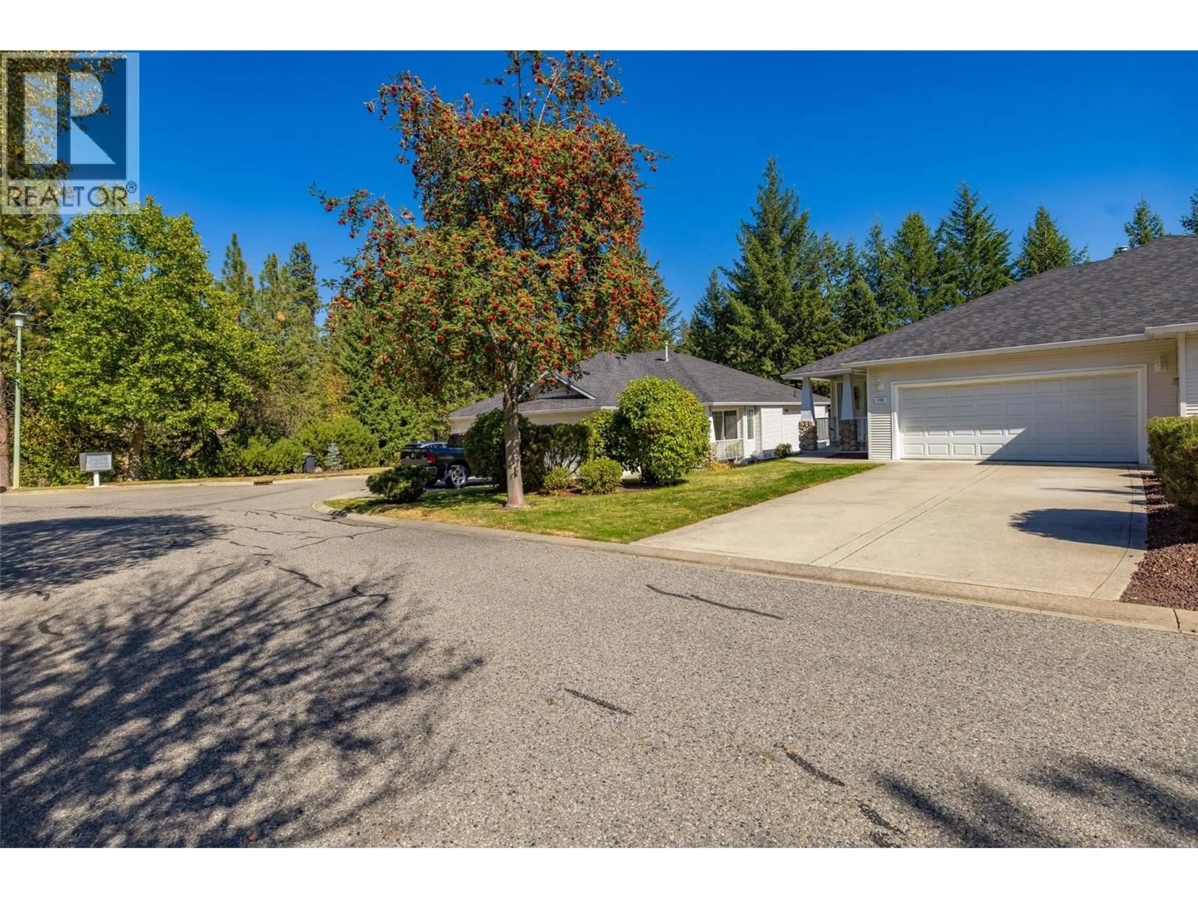 A pic from outside/outdoor area/front of a property/back of a property/a pic from drone, street for 118 - 3825 GLEN CANYON DRIVE, West Kelowna British Columbia V4T2T4