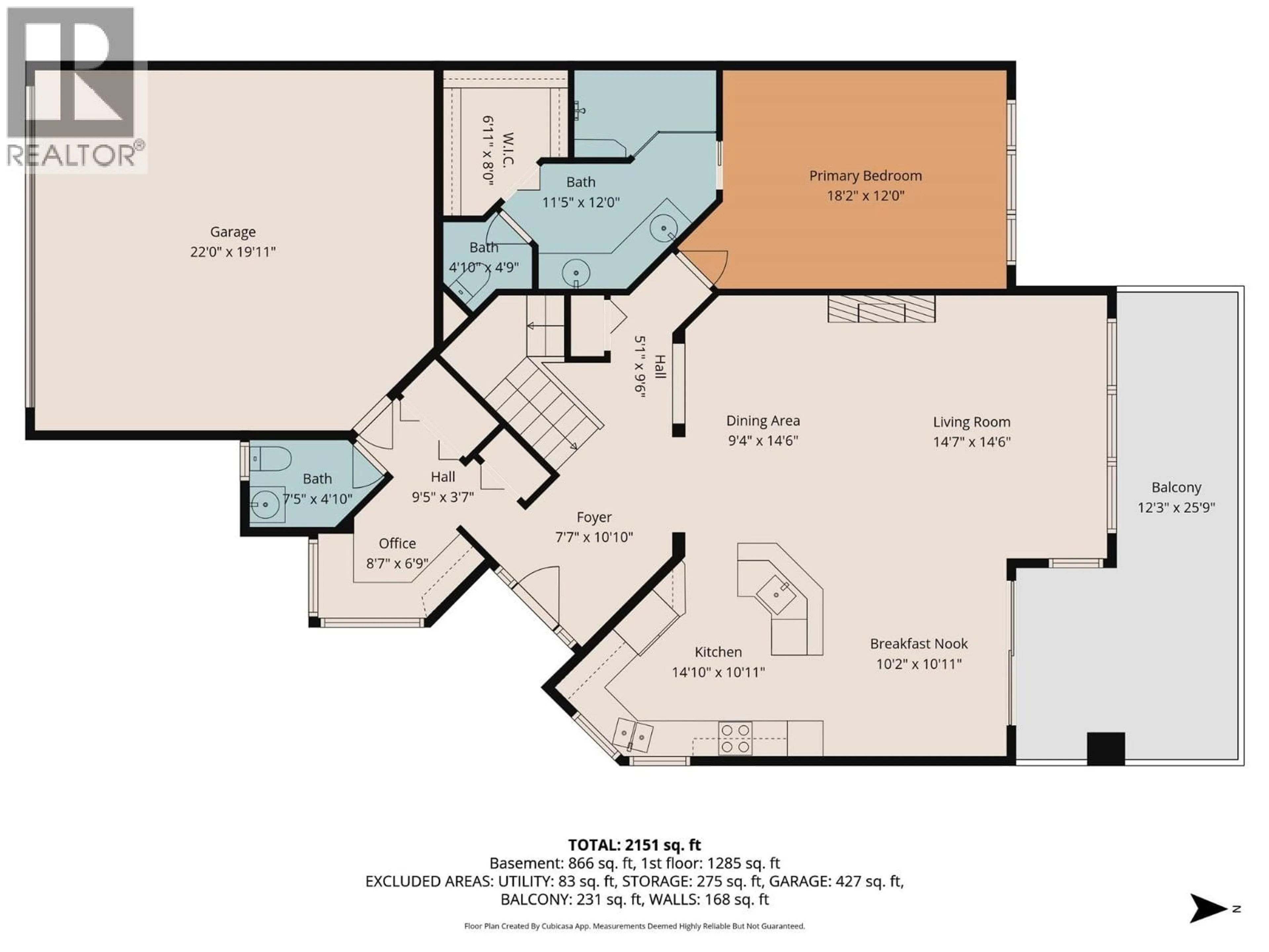 Floor plan for 4 - 4520 GALLAGHERS LOOKOUT, Kelowna British Columbia V1W3Z8