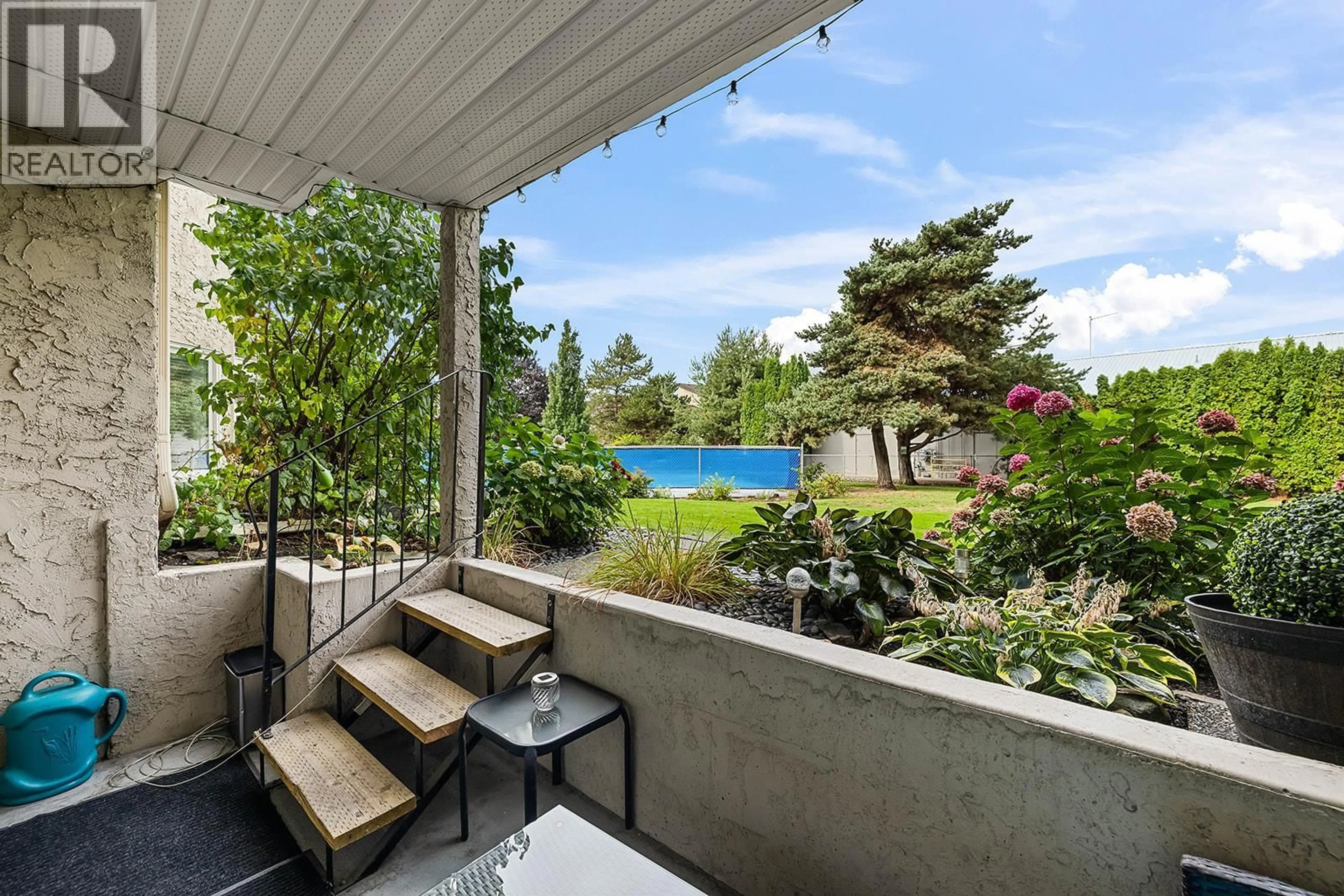 Patio, water/lake/river/ocean view for 133 - 3842 GORDON DRIVE, Kelowna British Columbia V1W3G5