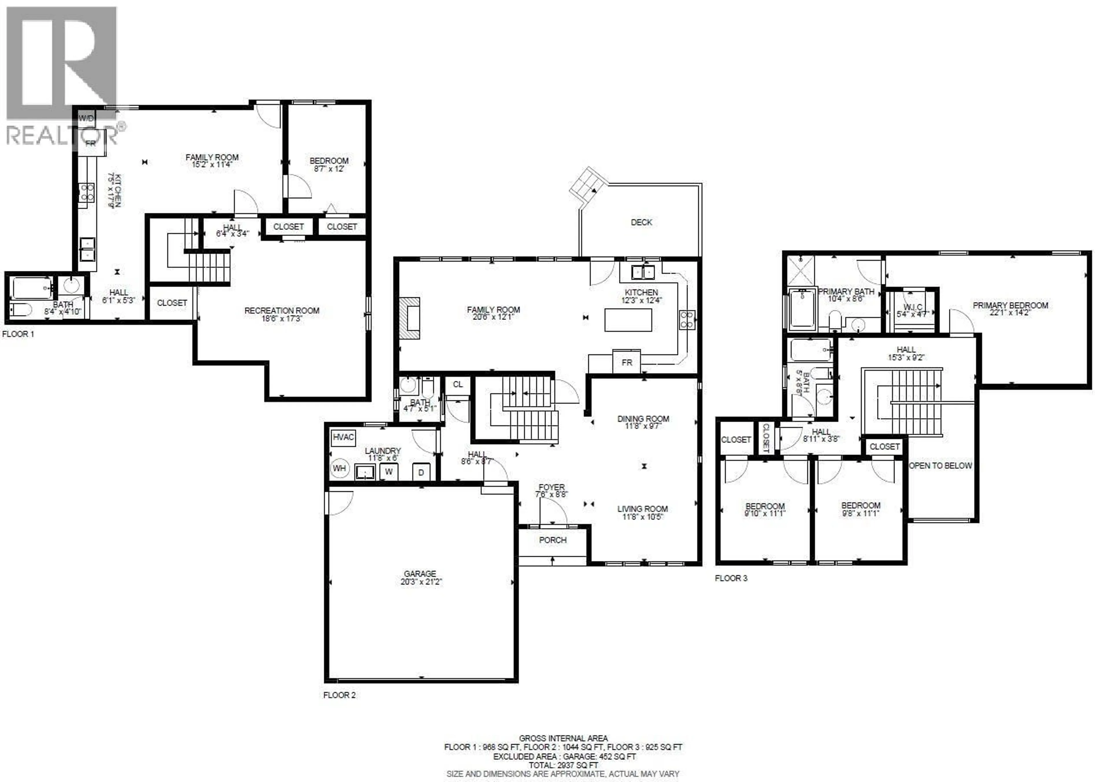 Floor plan for 8910 BADGER DRIVE, Kamloops British Columbia V2C6V2