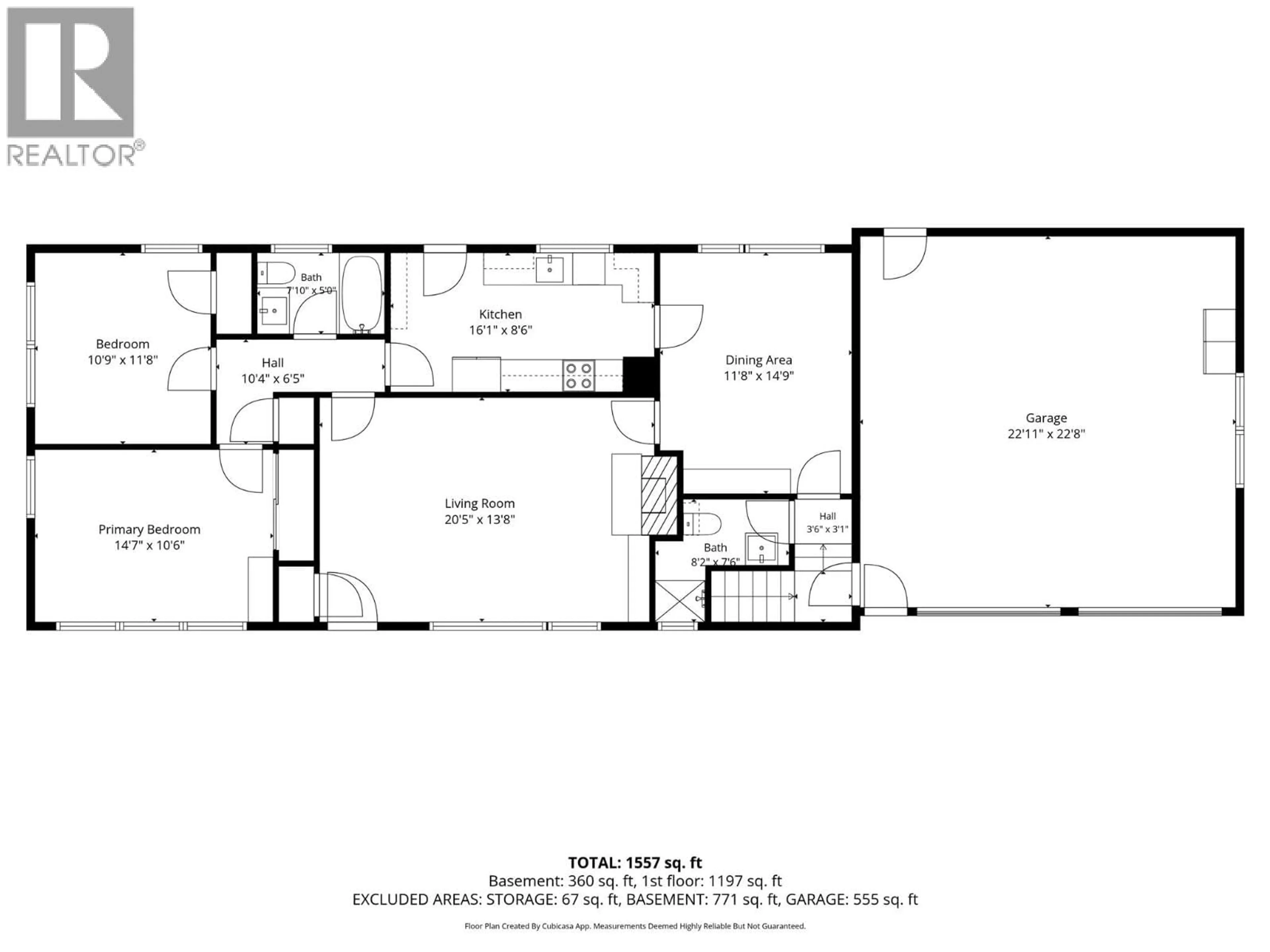 Floor plan for 1230 SHUSWAP AVENUE, Sicamous British Columbia V0E2V1