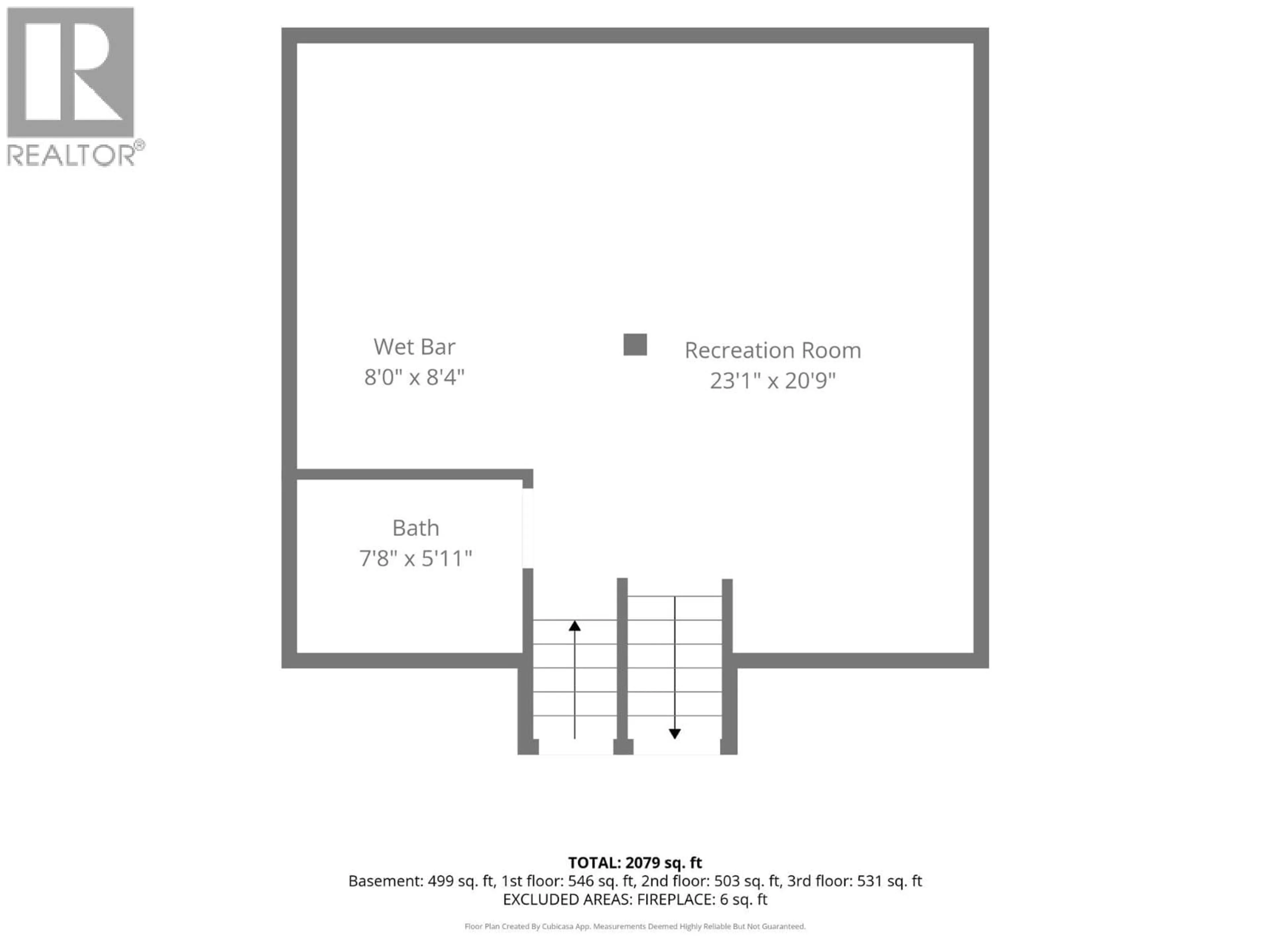 Floor plan for 31 CARIBOO DRIVE, Elkford British Columbia V0B1H0