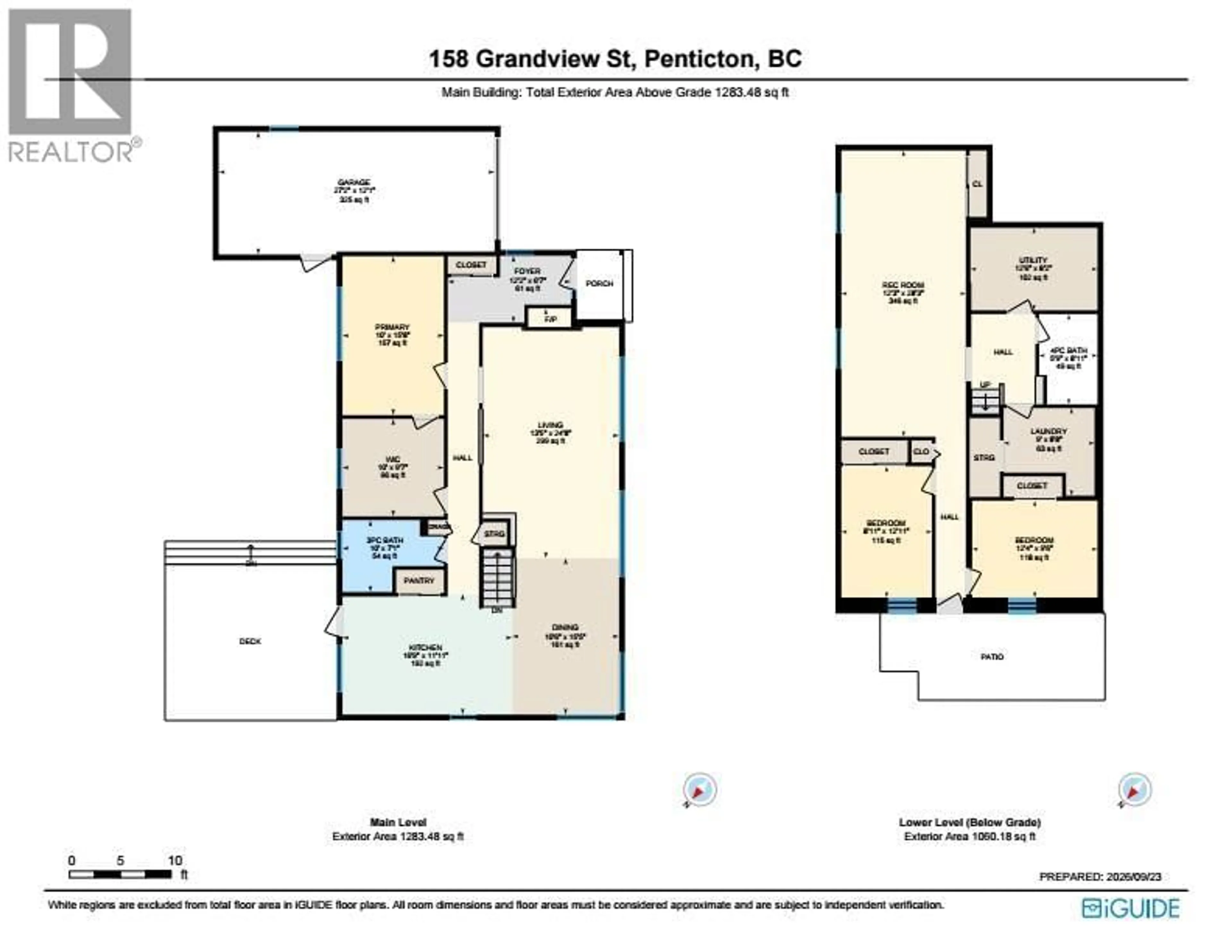 Floor plan for 158 GRANDVIEW STREET, Penticton British Columbia V2A4E4