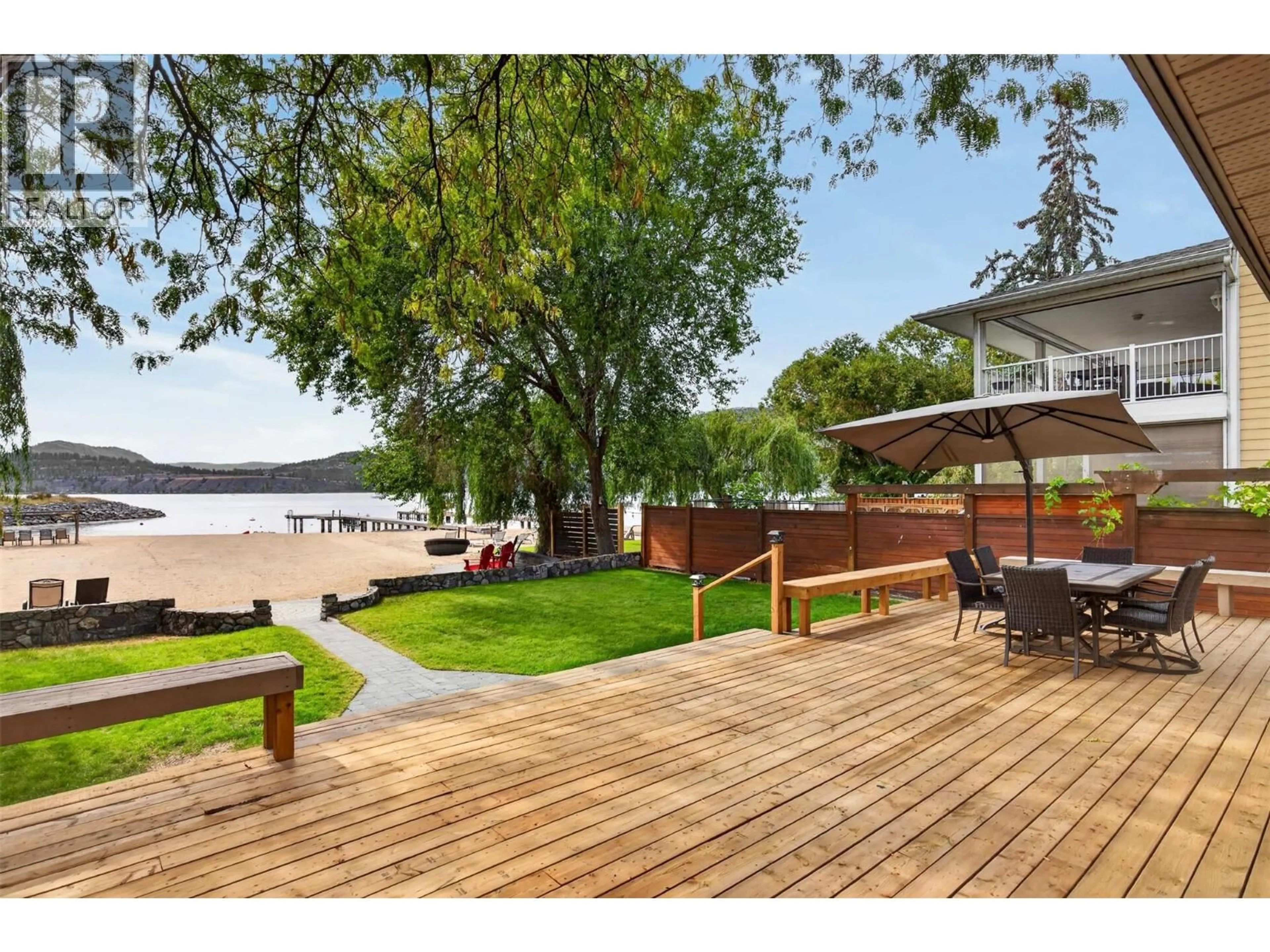 Patio, water/lake/river/ocean view for 988 MANHATTAN DRIVE, Kelowna British Columbia V1Y1H5