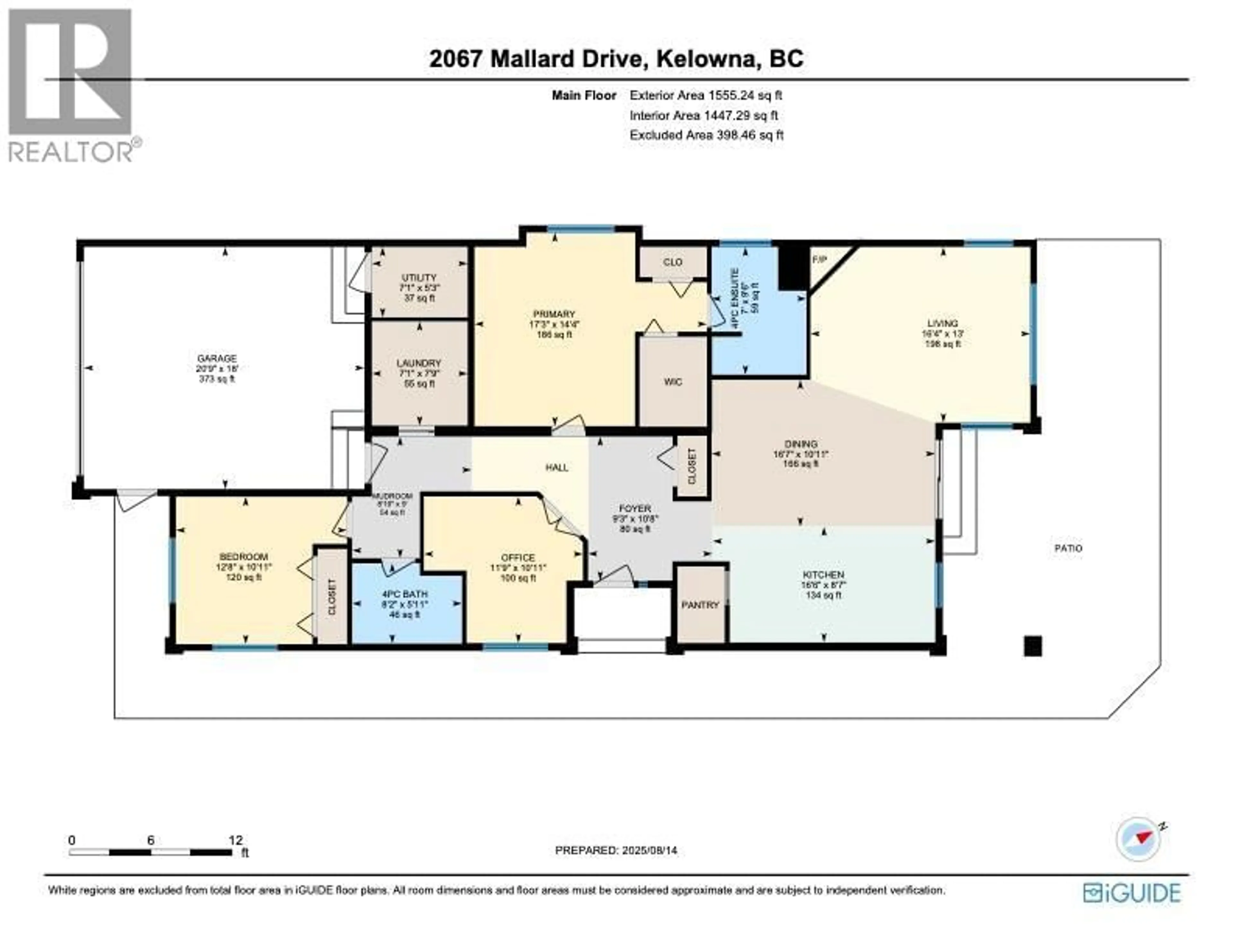Floor plan for 2067 MALLARD DRIVE, Westbank British Columbia V4T3A5