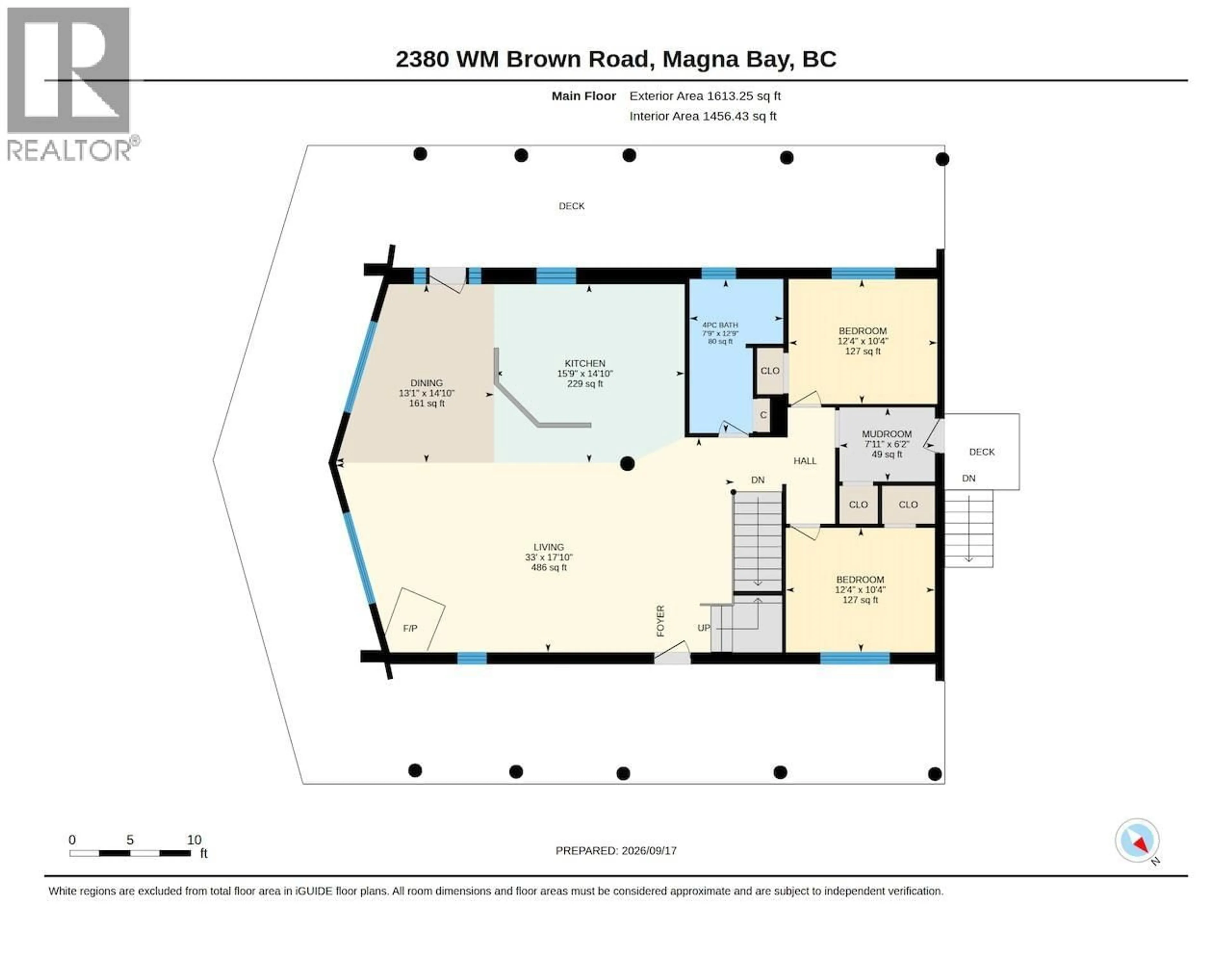 Floor plan for 2380 WM BROWN ROAD, Magna Bay British Columbia V0E1M7