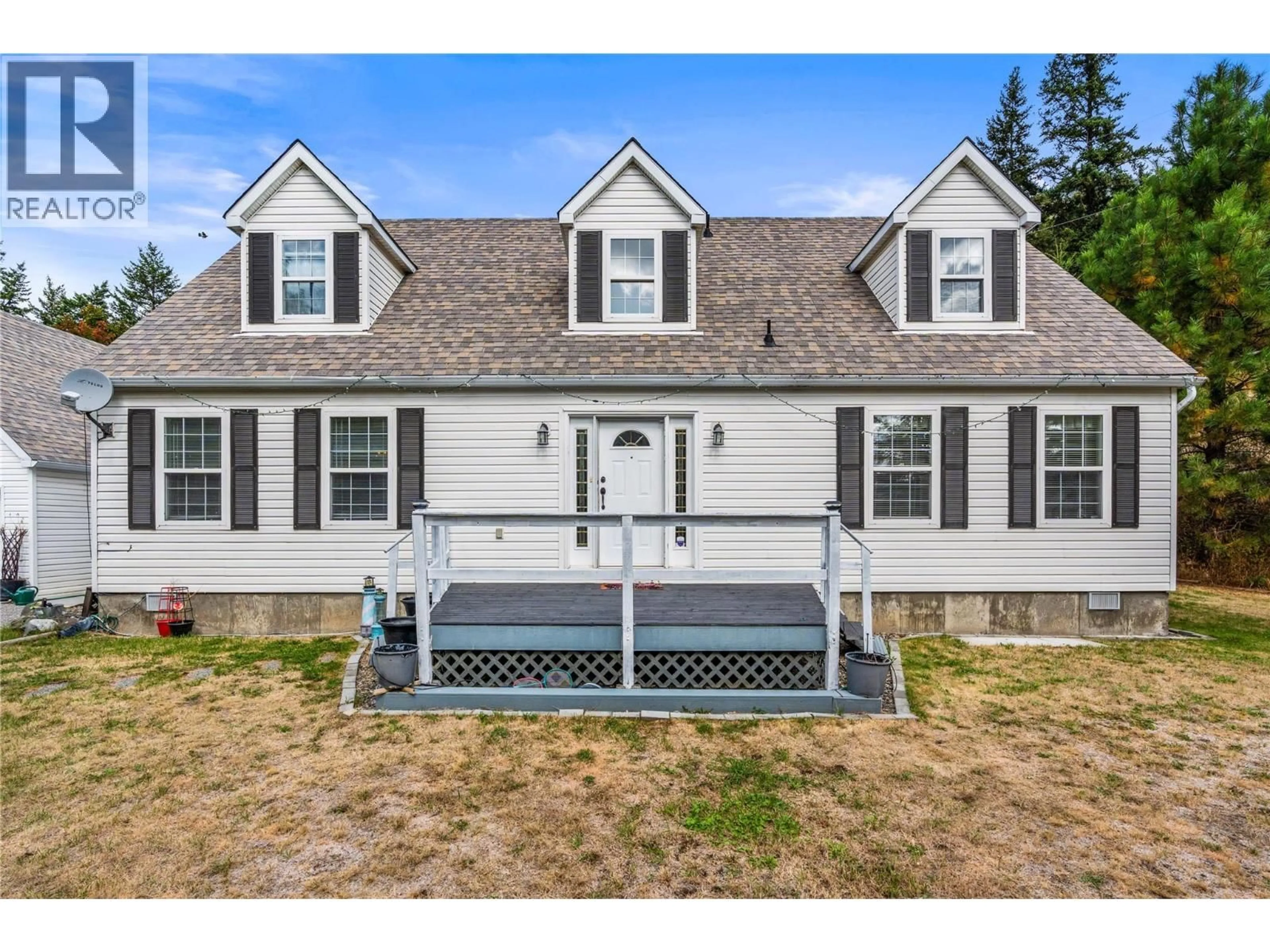 Home with vinyl exterior material, unknown for 5858 JEN-SHERRI PLACE, Falkland British Columbia V0E1W0