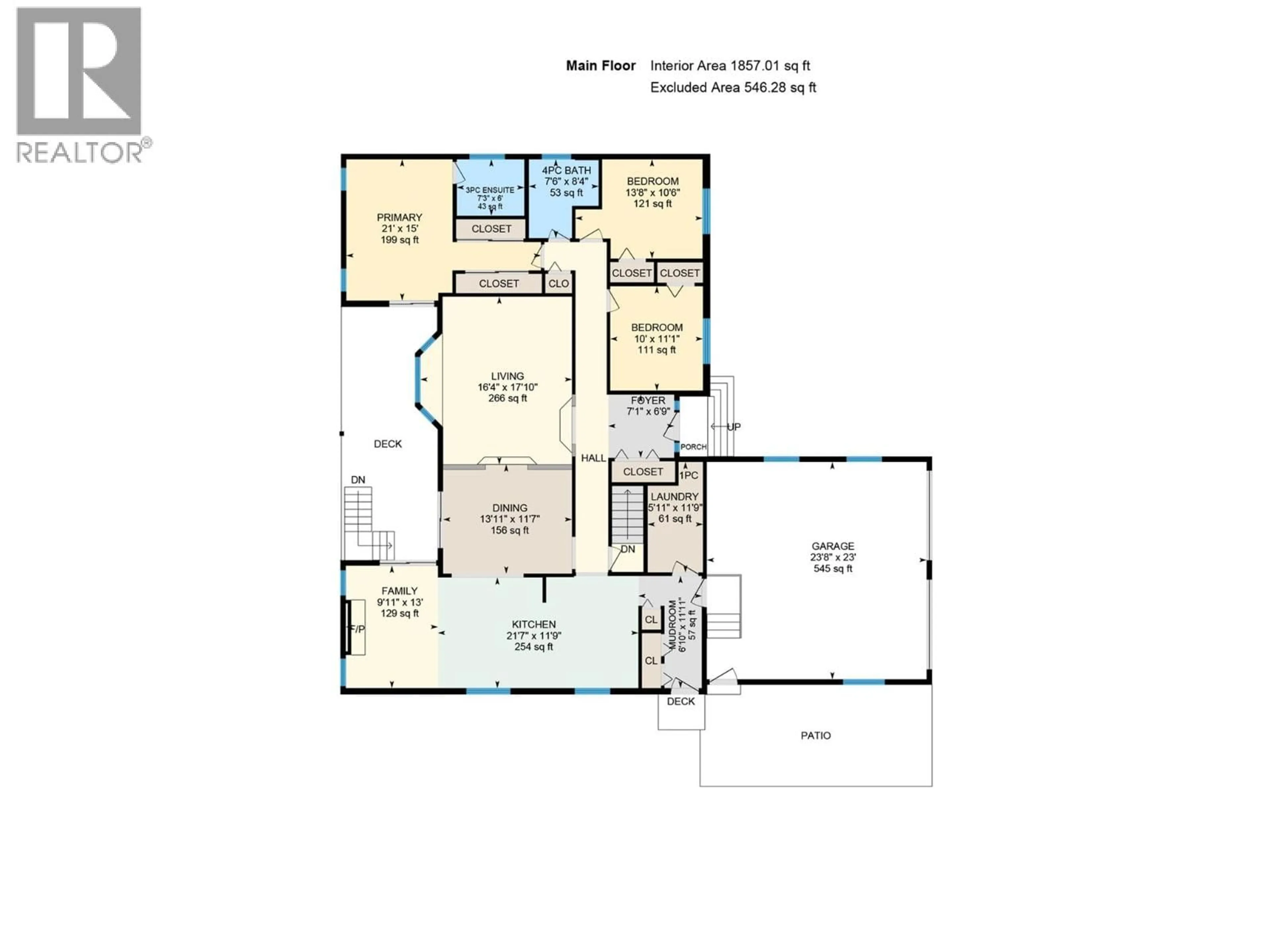Floor plan for 2245 THACKER DRIVE, West Kelowna British Columbia V1Z1V5