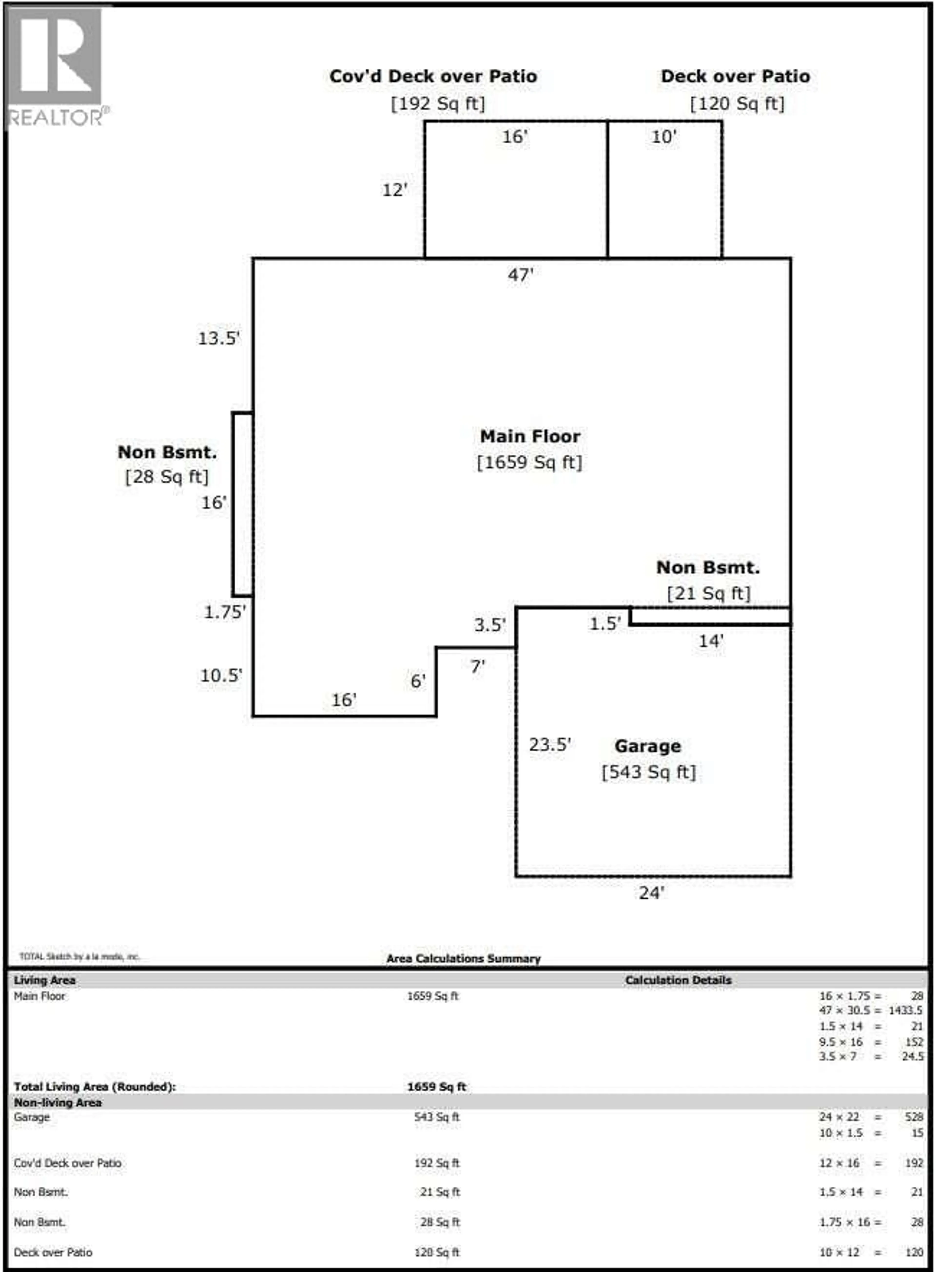 Floor plan for 7958 MCCALLUM VIEW DRIVE, Grand Forks British Columbia V0H1H2