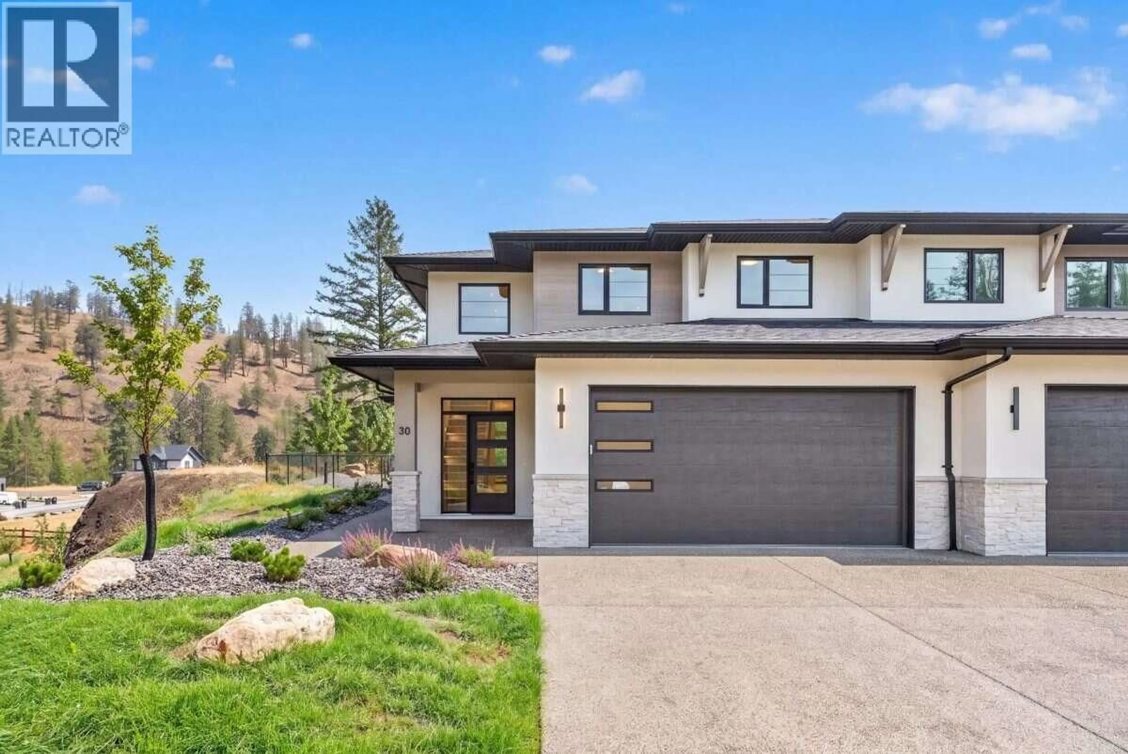 Home with brick exterior material, street for 30 - 1720 HIDDEN HILLS DRIVE, Kelowna British Columbia V1V0J5