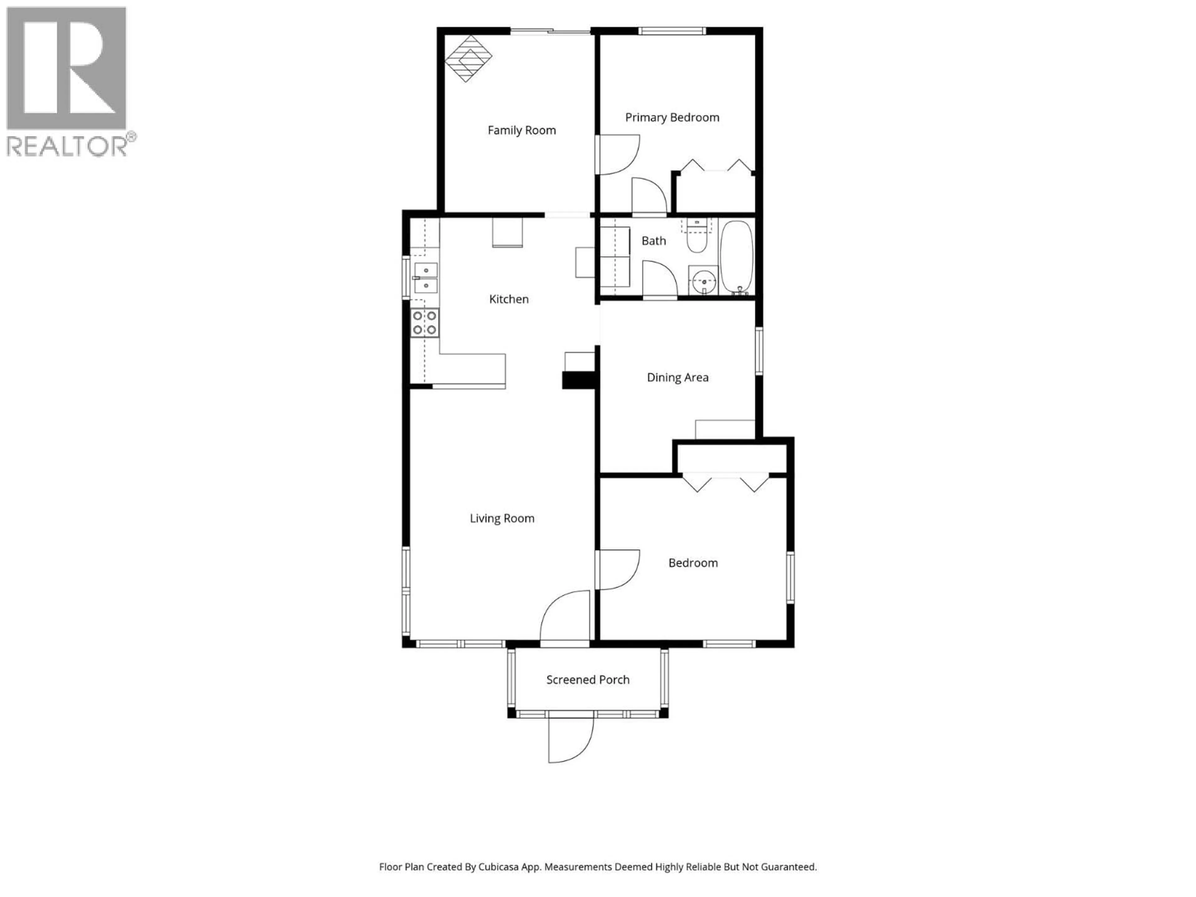 Floor plan for 160 PARK STREET, Kamloops British Columbia V2B4A5