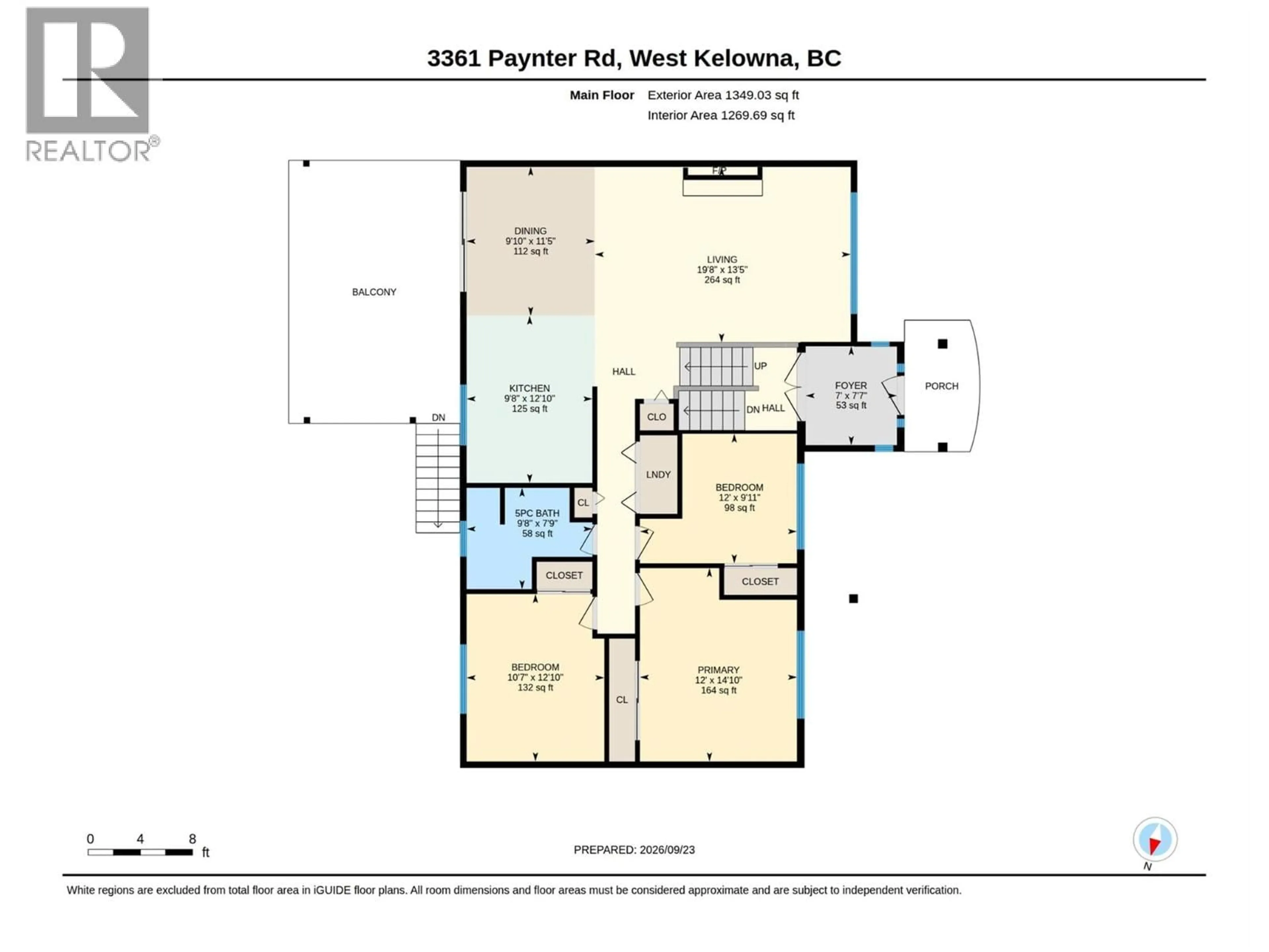 Floor plan for 3361 PAYNTER ROAD, West Kelowna British Columbia V4T1R3