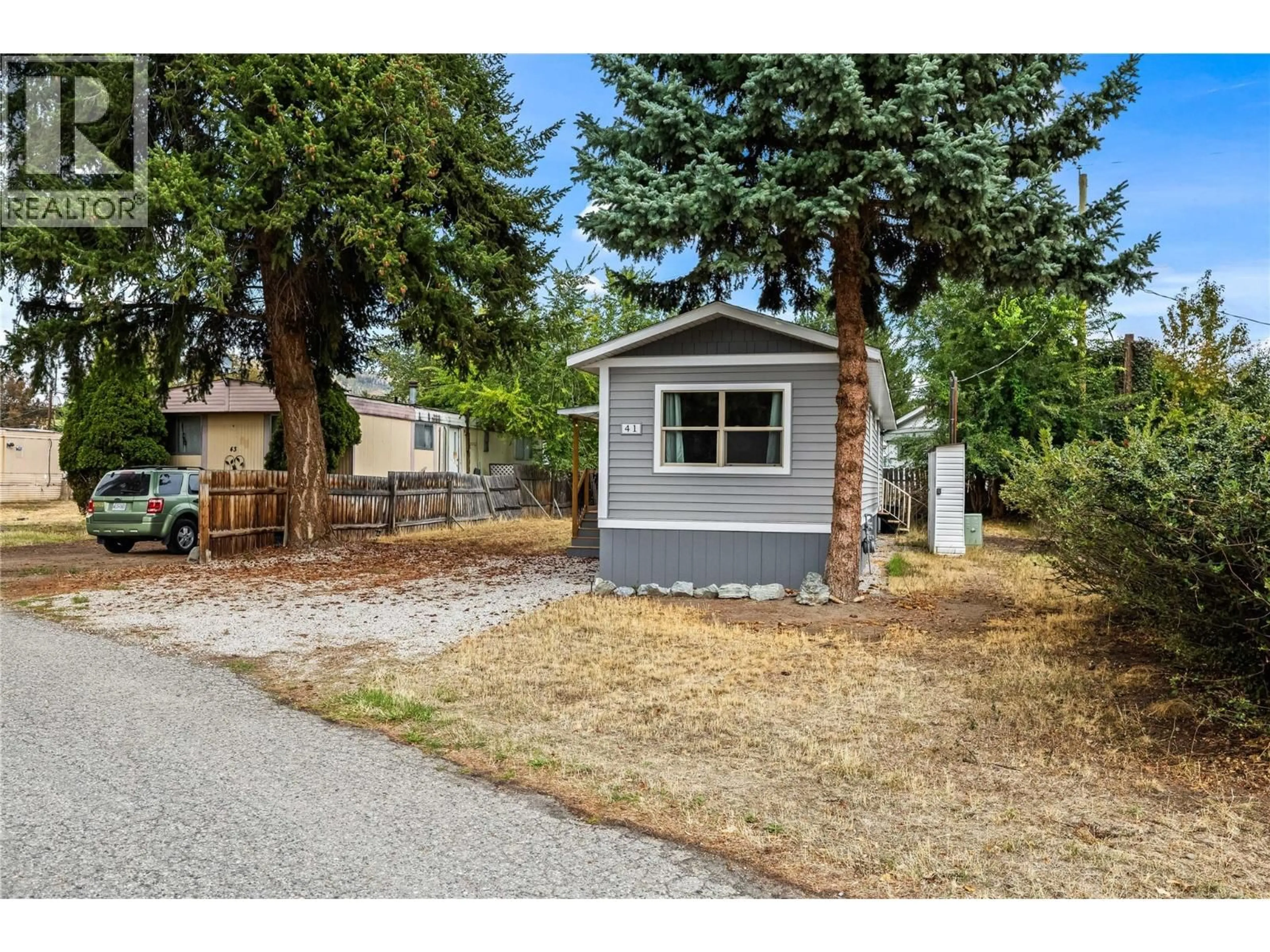Home with vinyl exterior material, street for 41 - 2065 BOUCHERIE ROAD, West Kelowna British Columbia V4T2A8