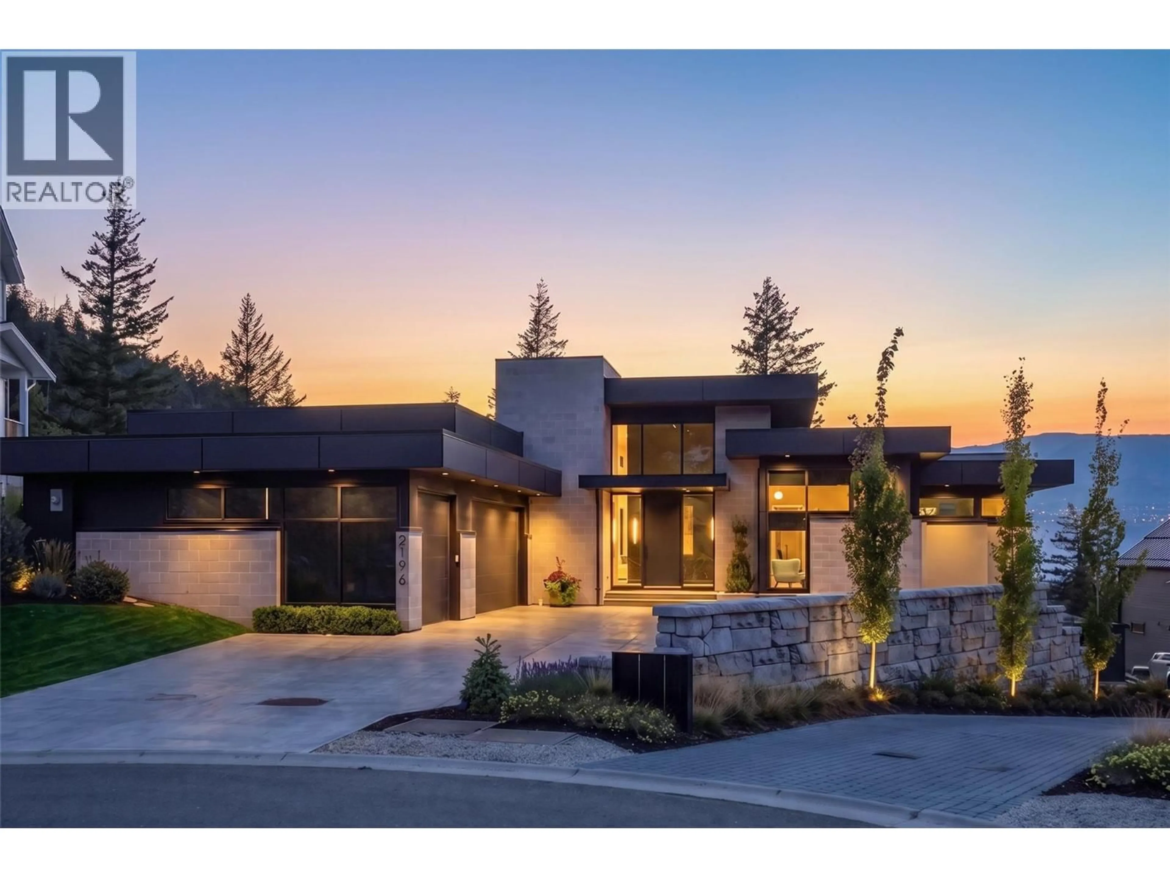 Home with brick exterior material, street for 2196 ASTER COURT, Kamloops British Columbia V2E0E2