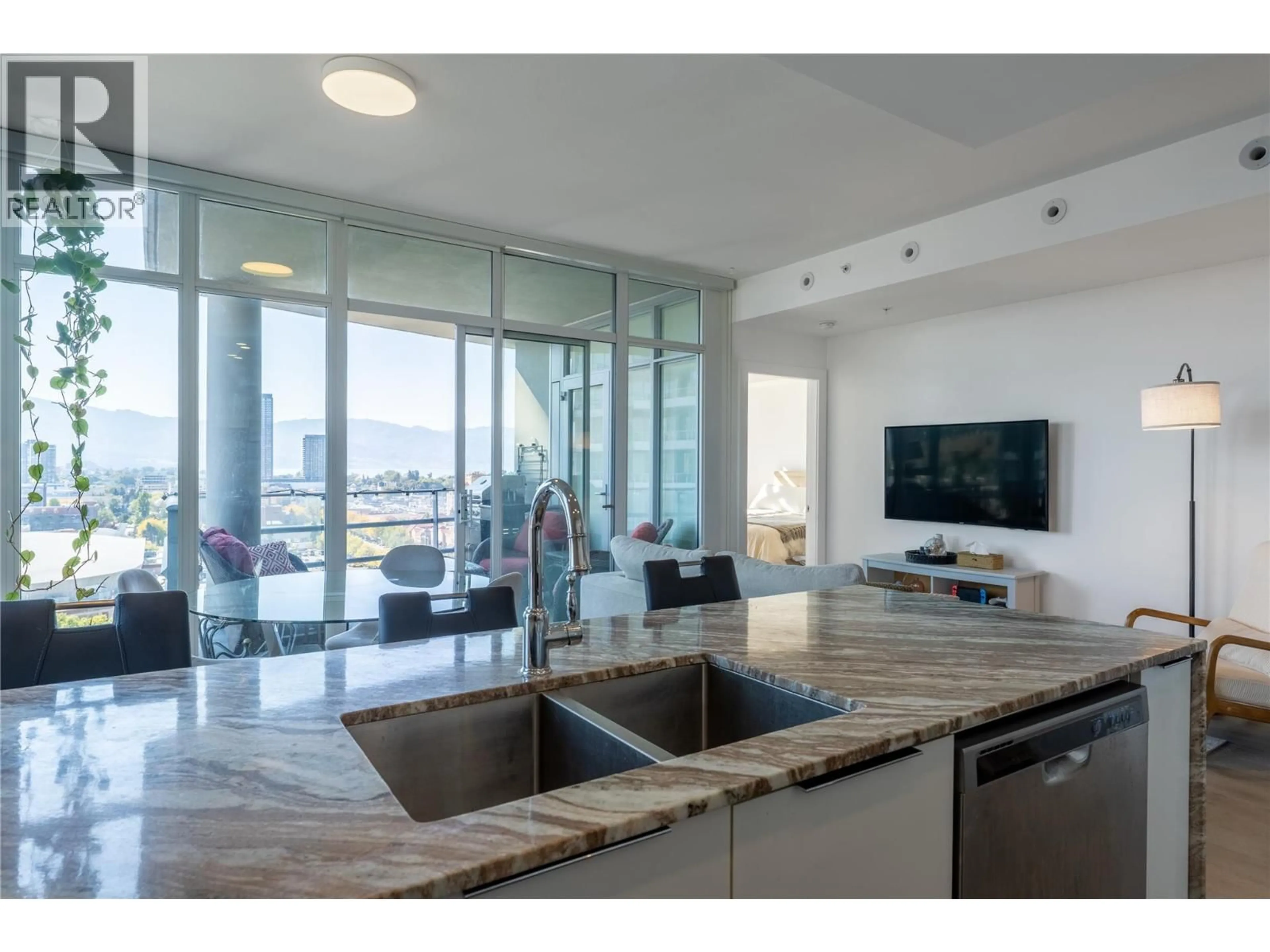 Open concept kitchen, unknown for 1305 - 1151 SUNSET DRIVE, Kelowna British Columbia V1Y9Z5