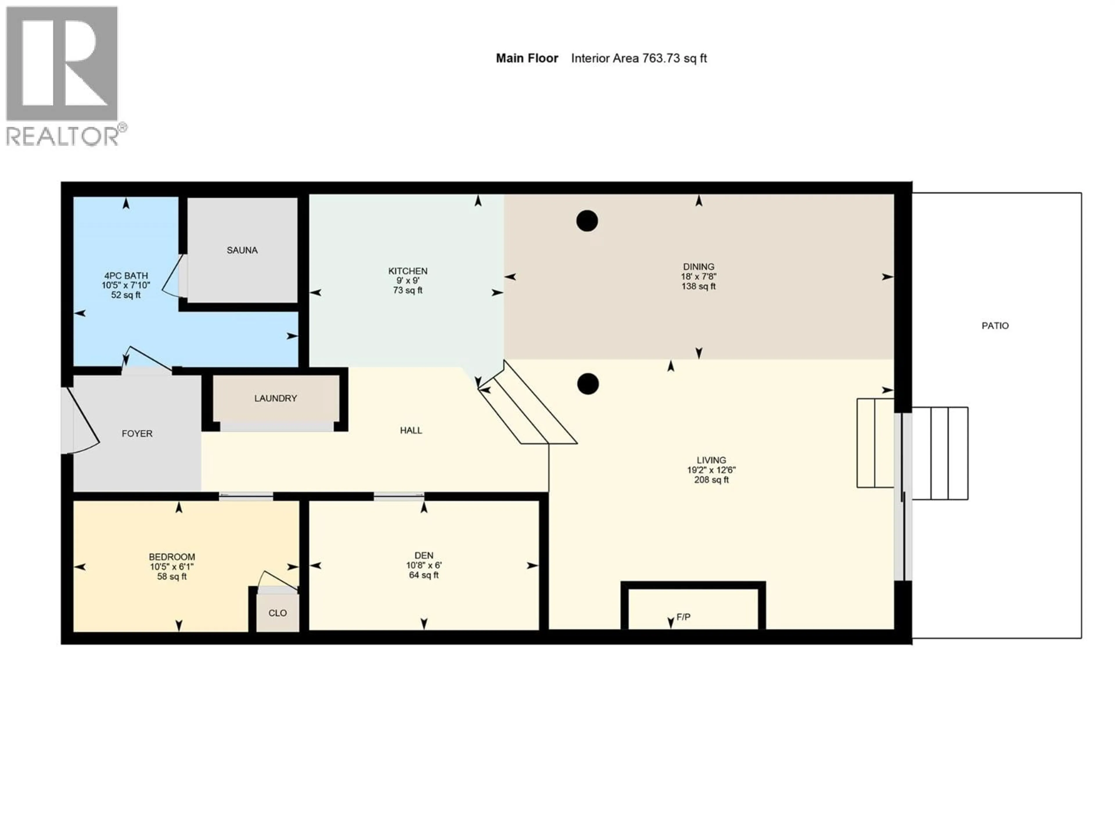 Floor plan for 403 - 7470 PORCUPINE ROAD, Big White British Columbia V1P1P3