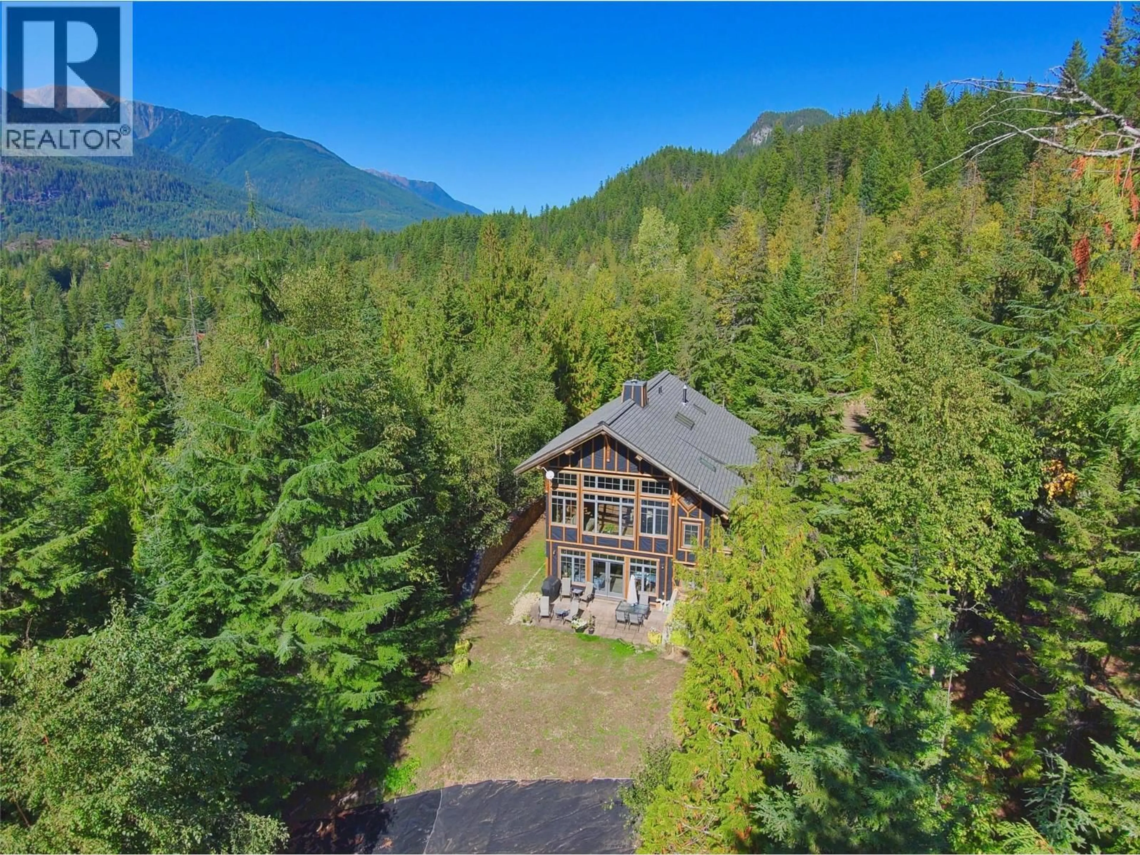 A pic from outside/outdoor area/front of a property/back of a property/a pic from drone, unknown for 282 DUNCAN DAM SITE HAUL ROAD, Meadow Creek British Columbia V0G1N0