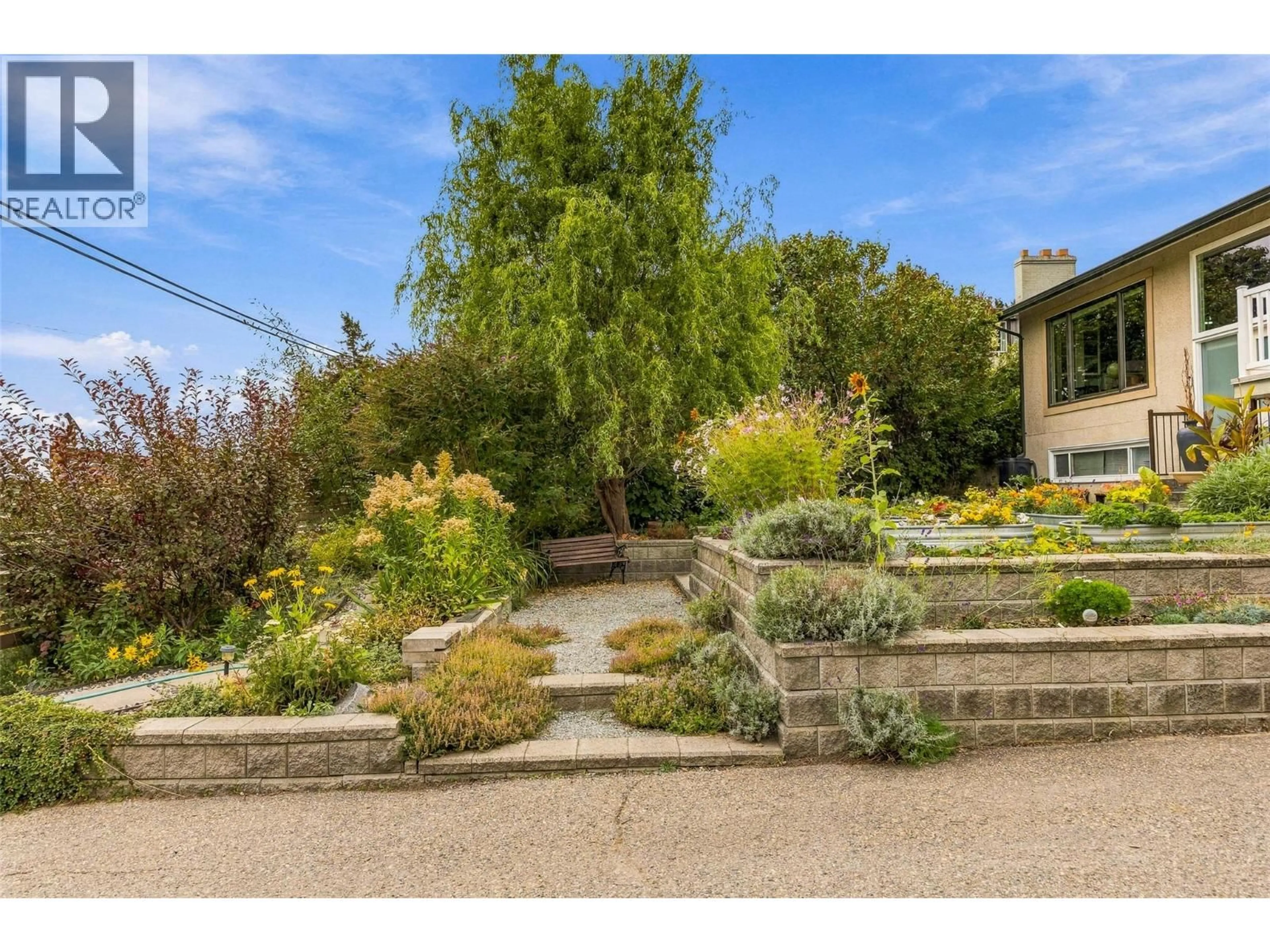 A pic from outside/outdoor area/front of a property/back of a property/a pic from drone, street for 2350 THACKER DRIVE, West Kelowna British Columbia V1Z1V8