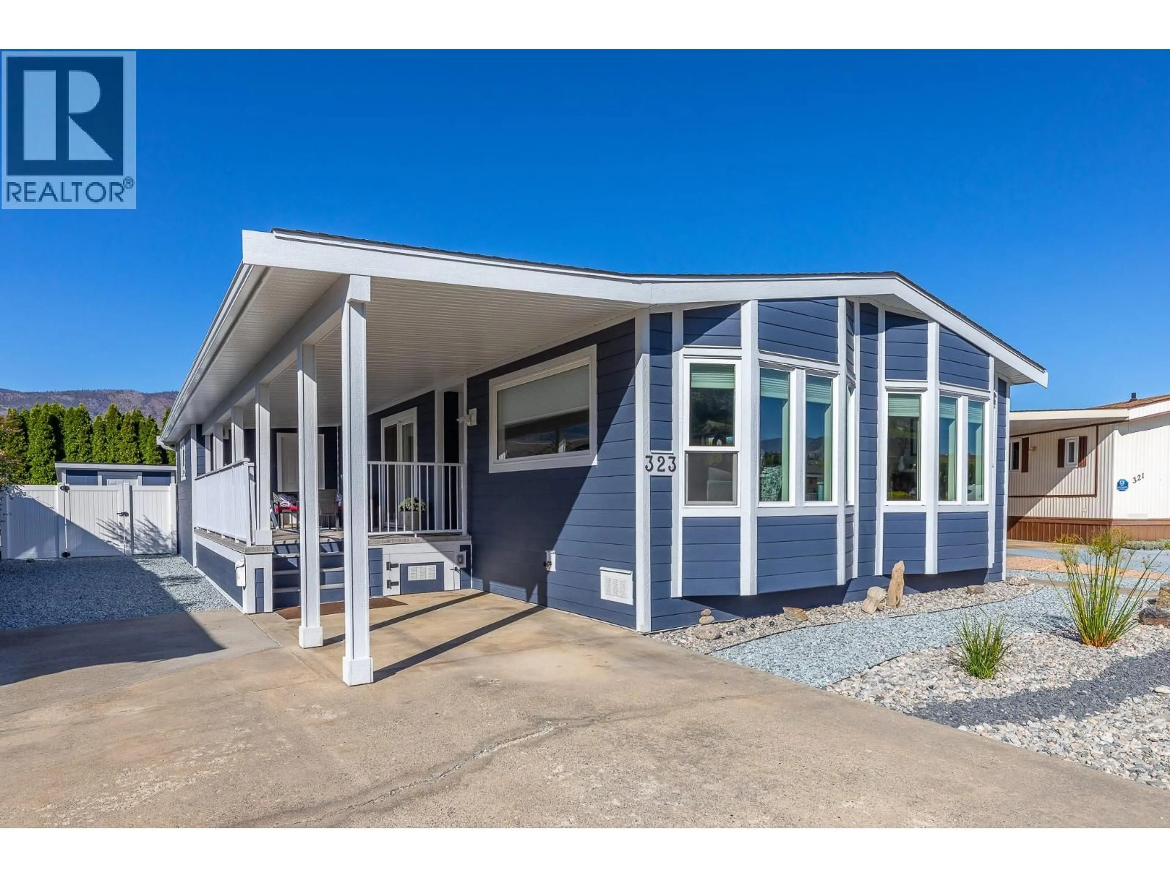 Home with vinyl exterior material, unknown for 323 - 3105 SOUTH MAIN STREET, Penticton British Columbia V2A7H1