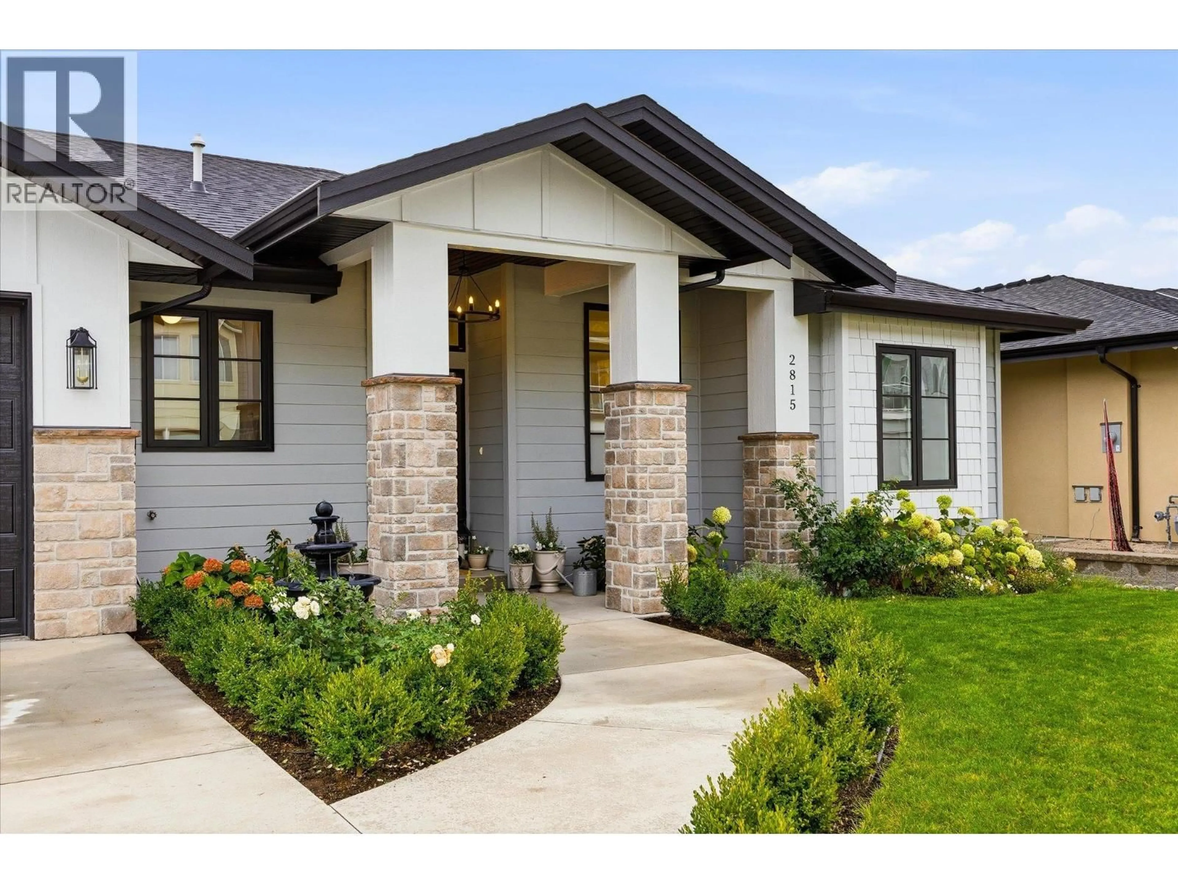 Home with brick exterior material, street for 2815 COPPER RIDGE DRIVE, West Kelowna British Columbia V4T0E7