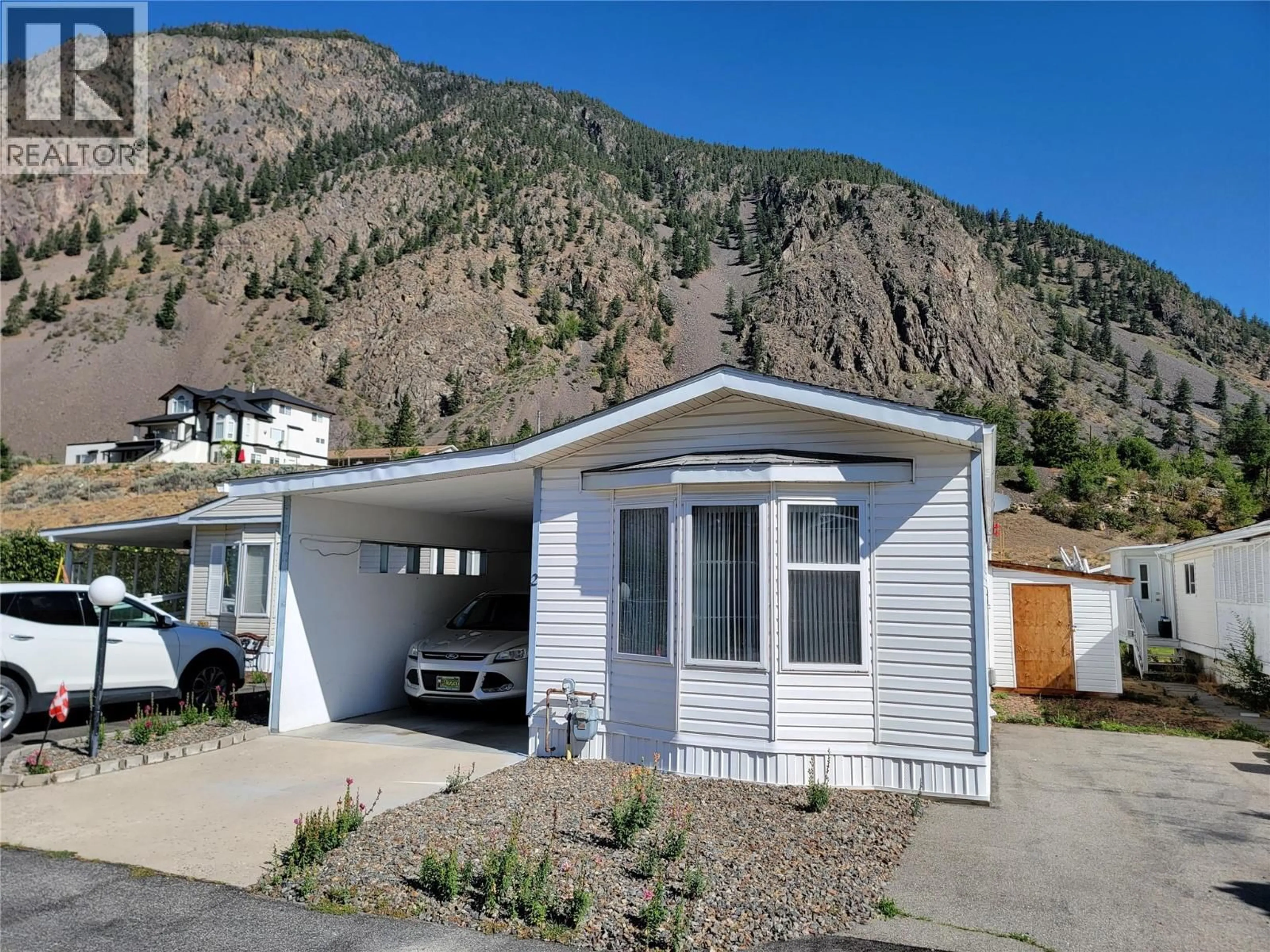 Home with vinyl exterior material, mountain view for 2 - 622 KEREMEOS BYPASS ROAD, Keremeos British Columbia V0X1N1