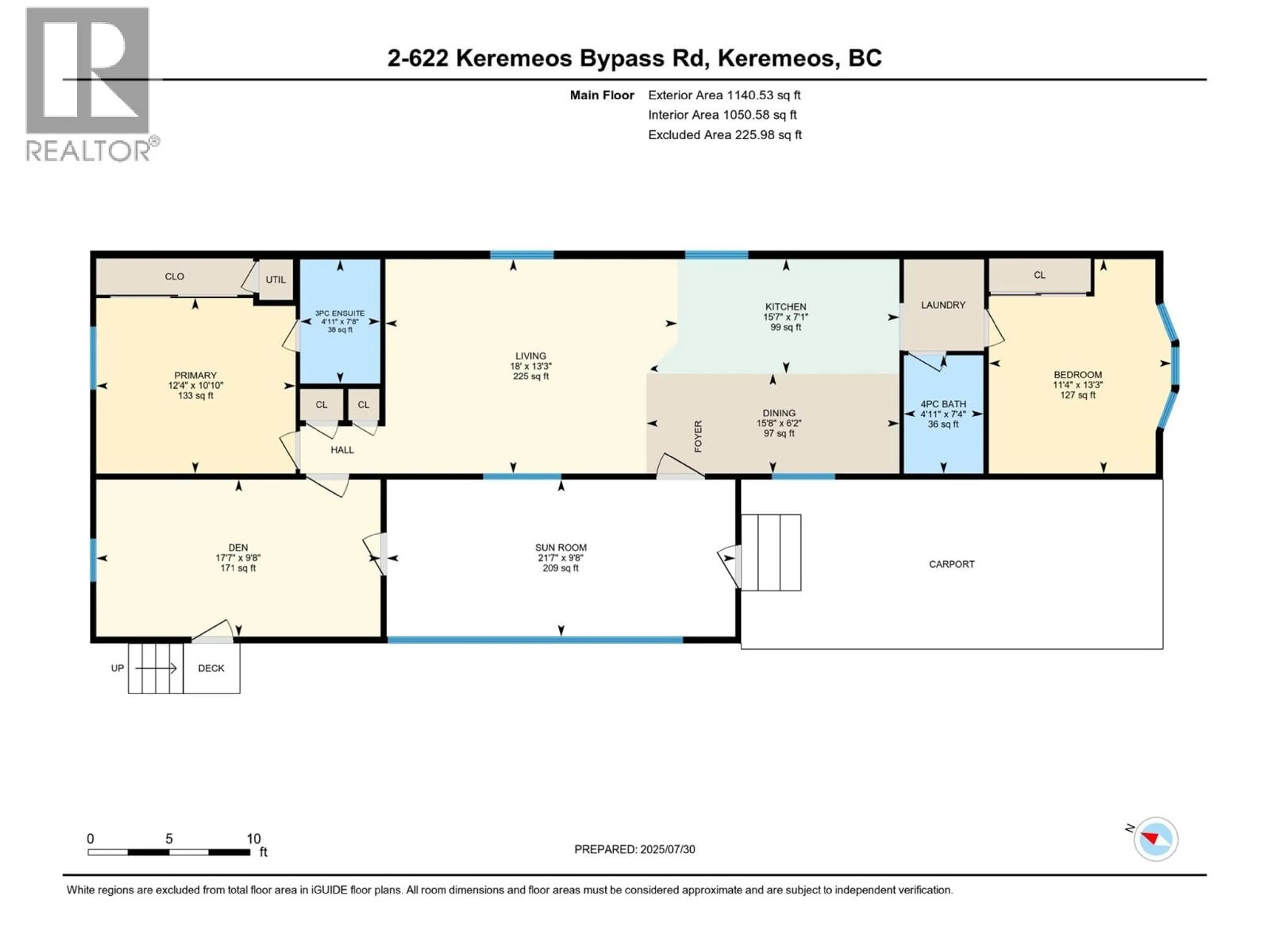 Floor plan for 2 - 622 KEREMEOS BYPASS ROAD, Keremeos British Columbia V0X1N1