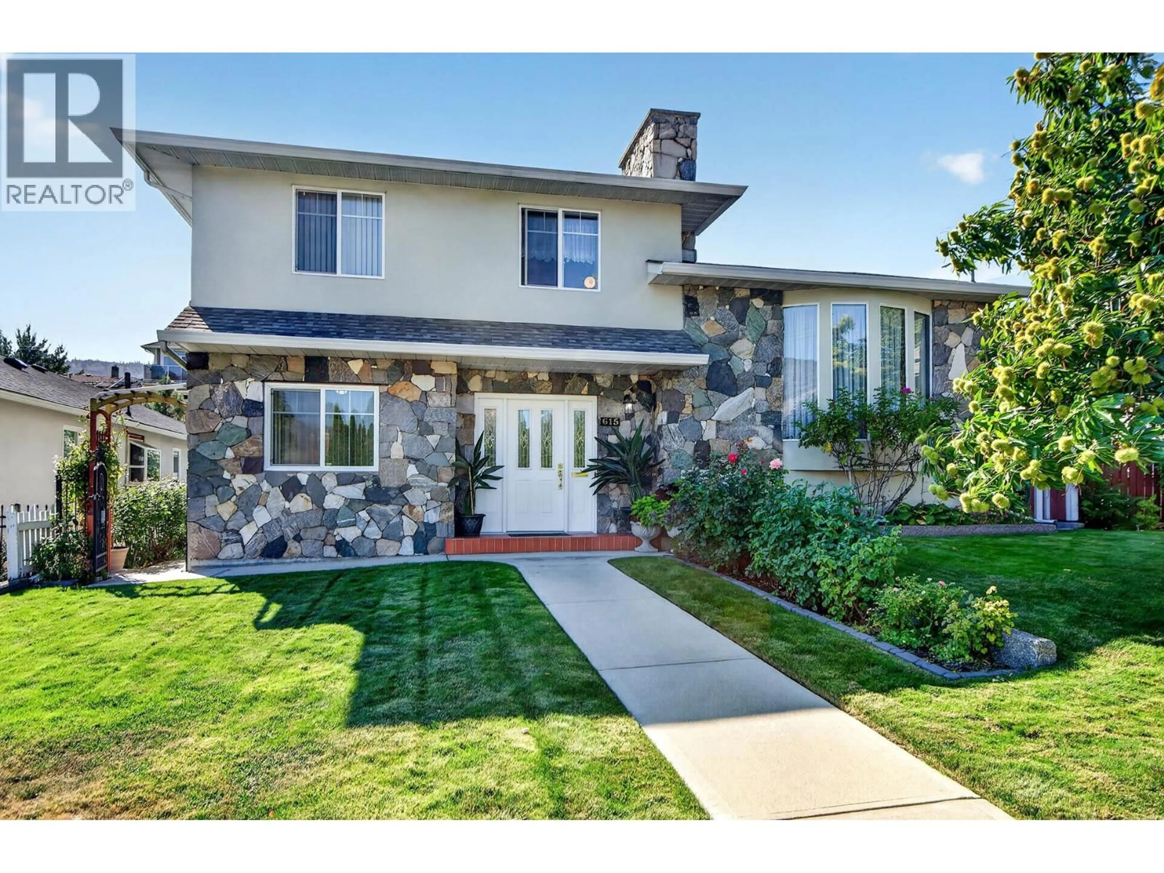 Home with brick exterior material, street for 615 DOMINION STREET, Kamloops British Columbia V2C2X6