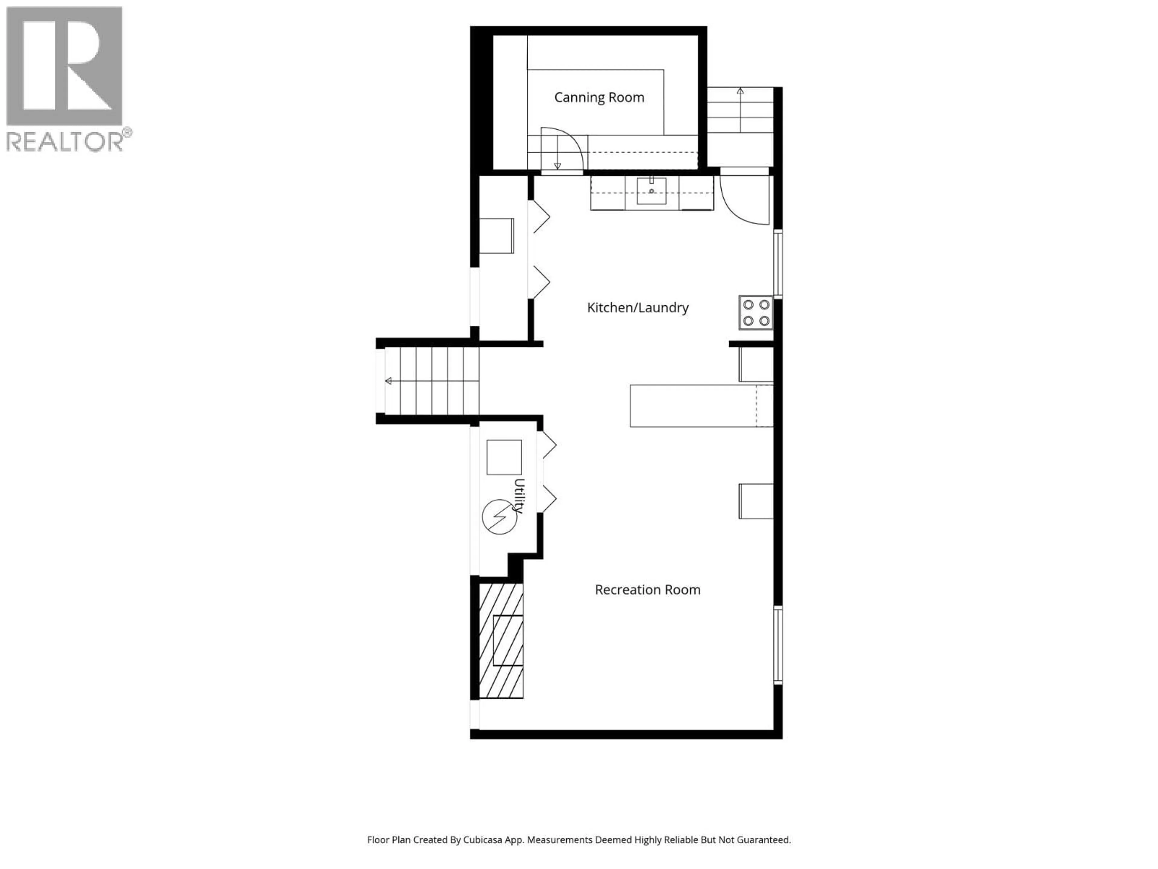 Floor plan for 615 DOMINION STREET, Kamloops British Columbia V2C2X6
