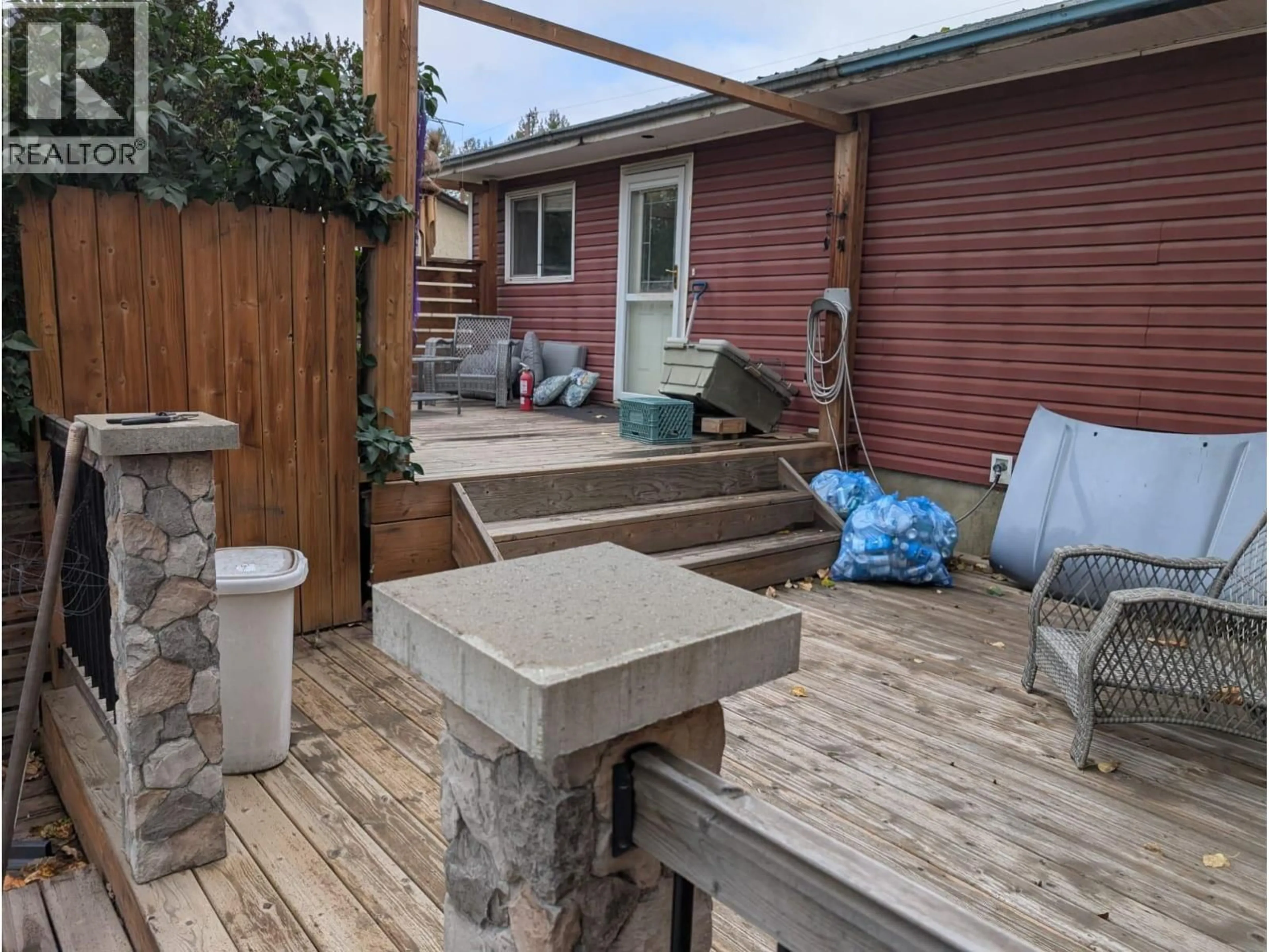 Patio, street for 4761 WABI CRESCENT SOUTHEAST, Chetwynd British Columbia V0C1J0