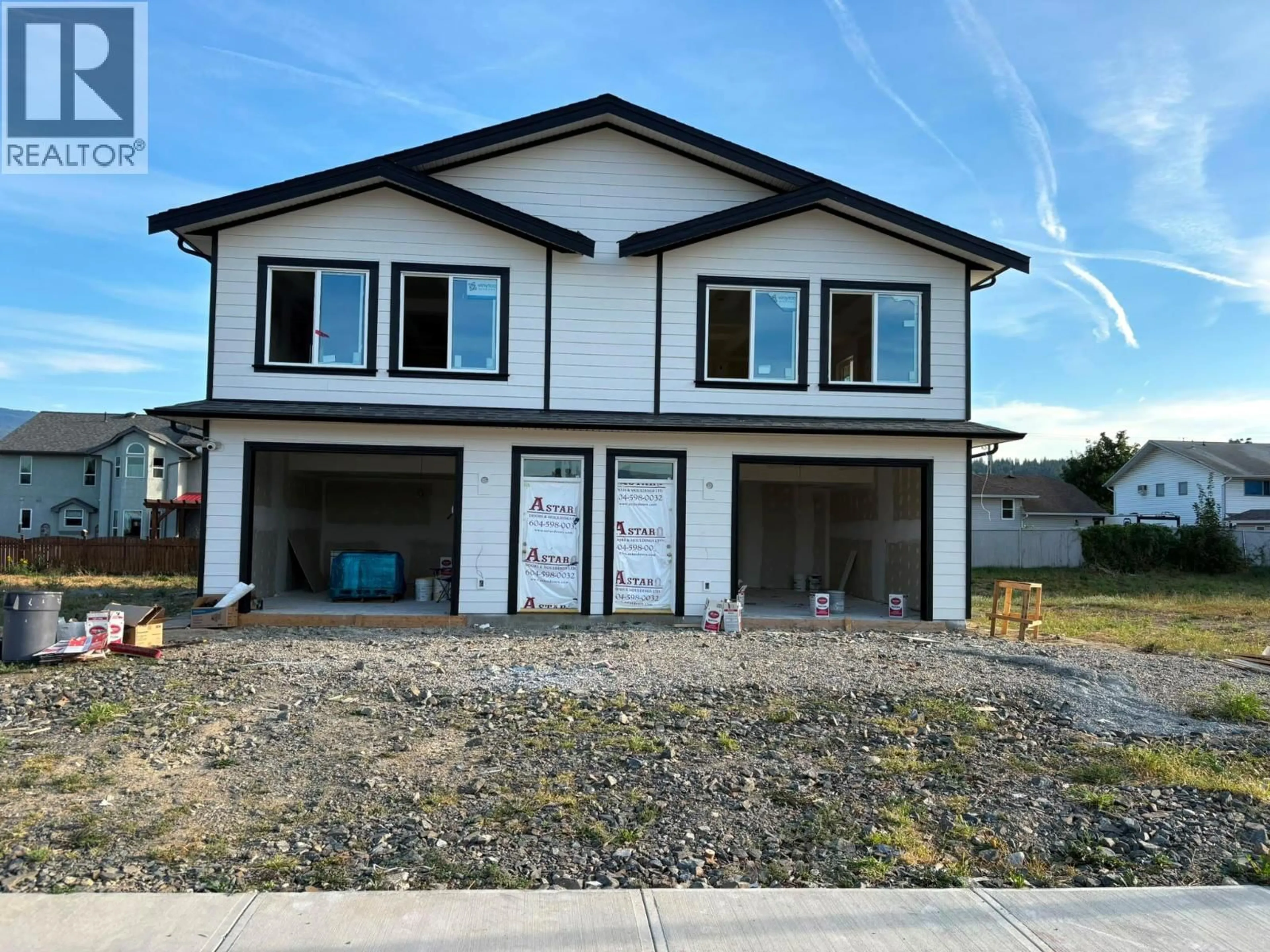 Home with vinyl exterior material, street for B - 2020 VIEWMOUNT COURT, Enderby British Columbia V0E1V2