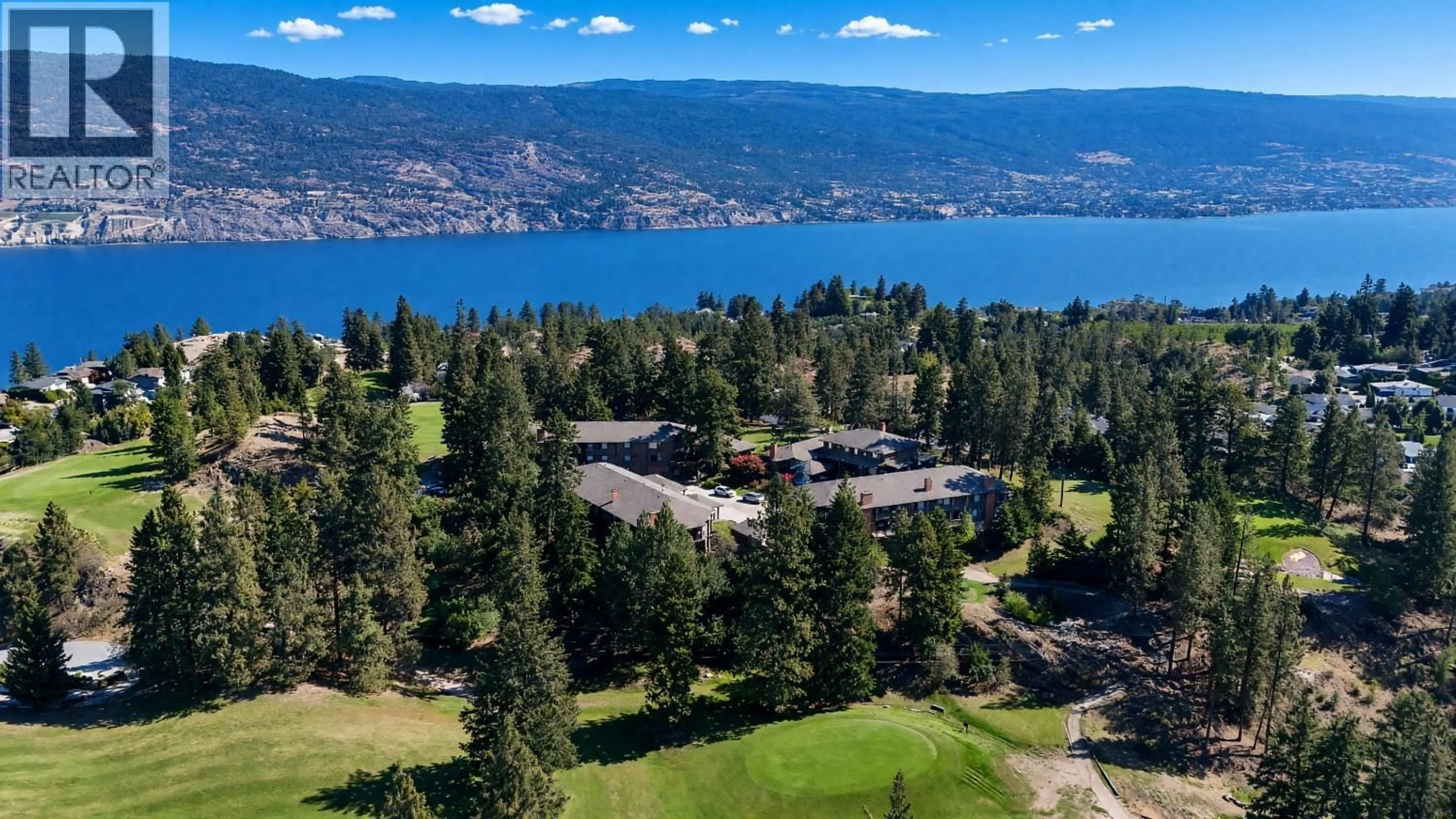 A pic from outside/outdoor area/front of a property/back of a property/a pic from drone, water/lake/river/ocean view for 5 - 144 SUMAC RIDGE DRIVE, Summerland British Columbia V0H1Z6