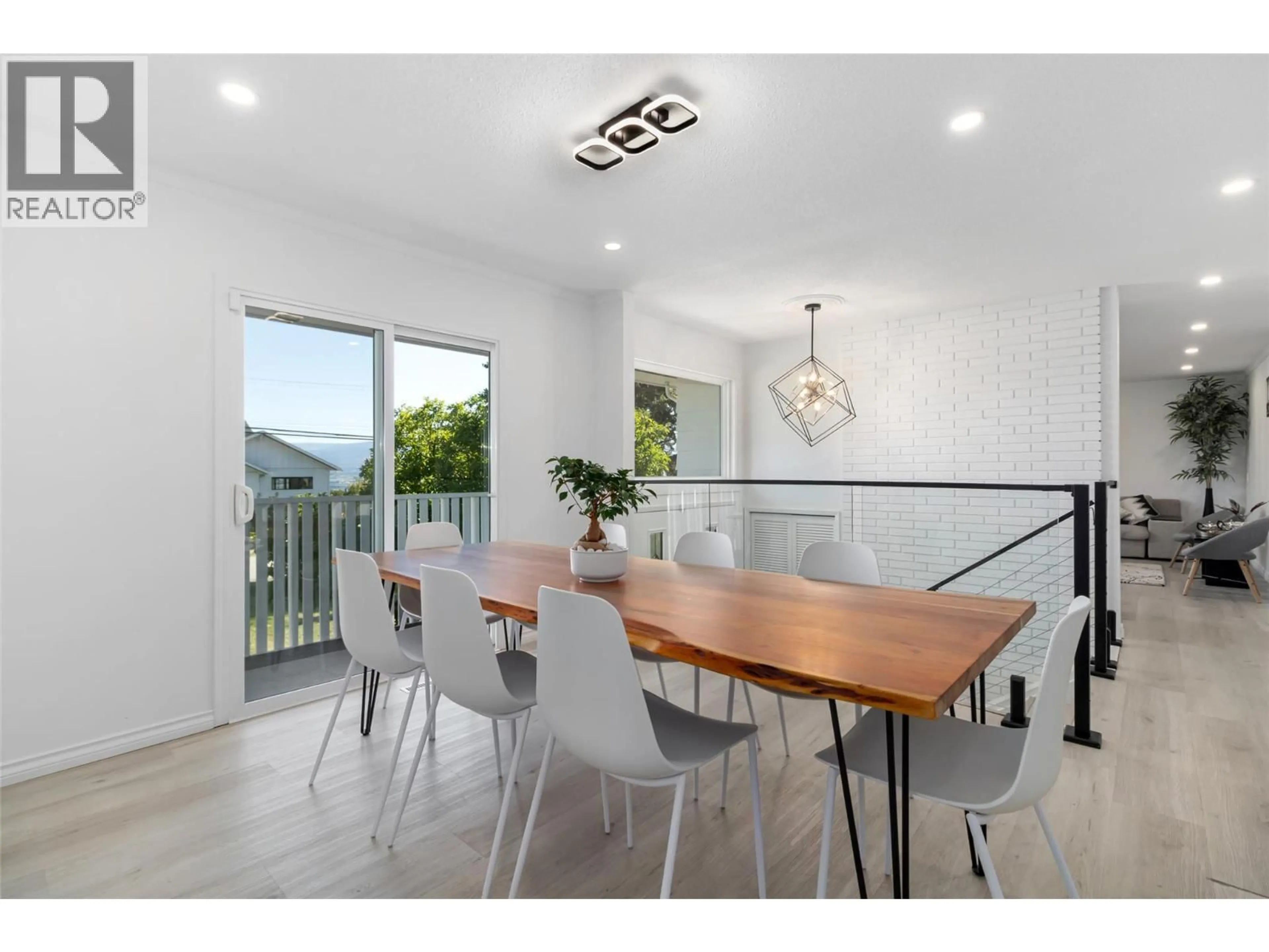 Dining room, wood/laminate floor for 2618 THACKER DRIVE, West Kelowna British Columbia V1Z1W3