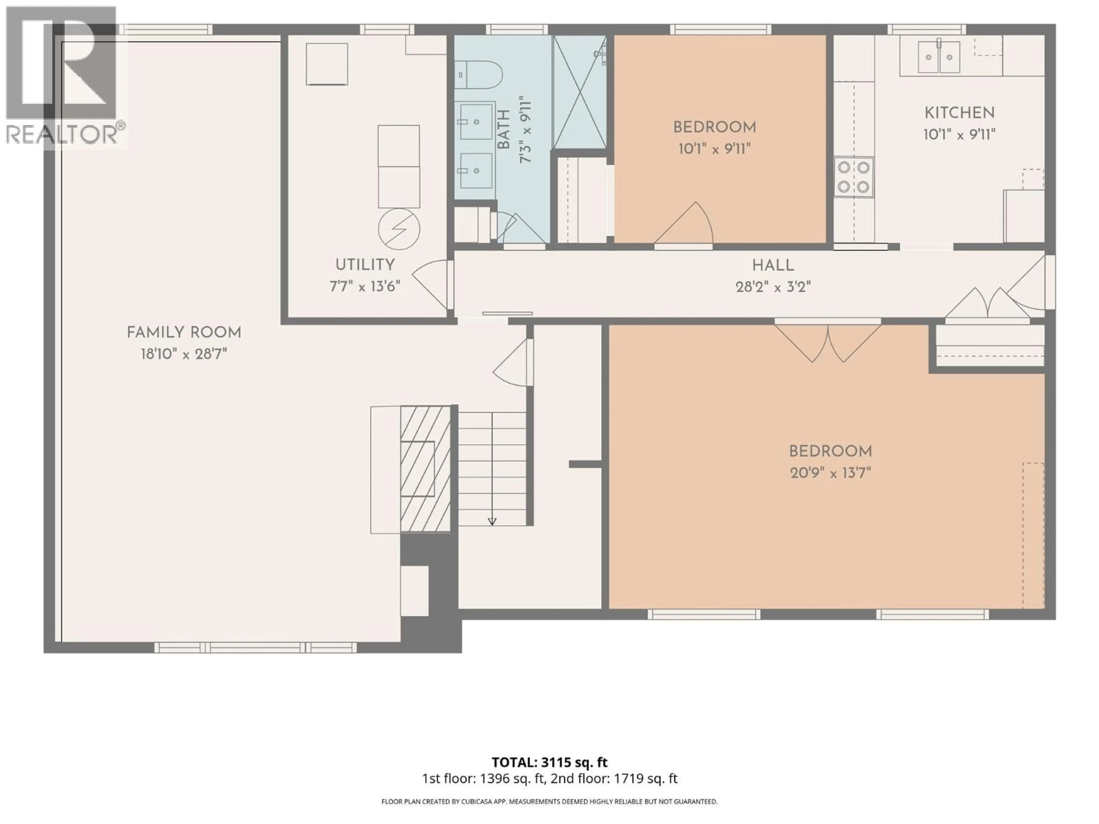 Floor plan for 2618 THACKER DRIVE, West Kelowna British Columbia V1Z1W3