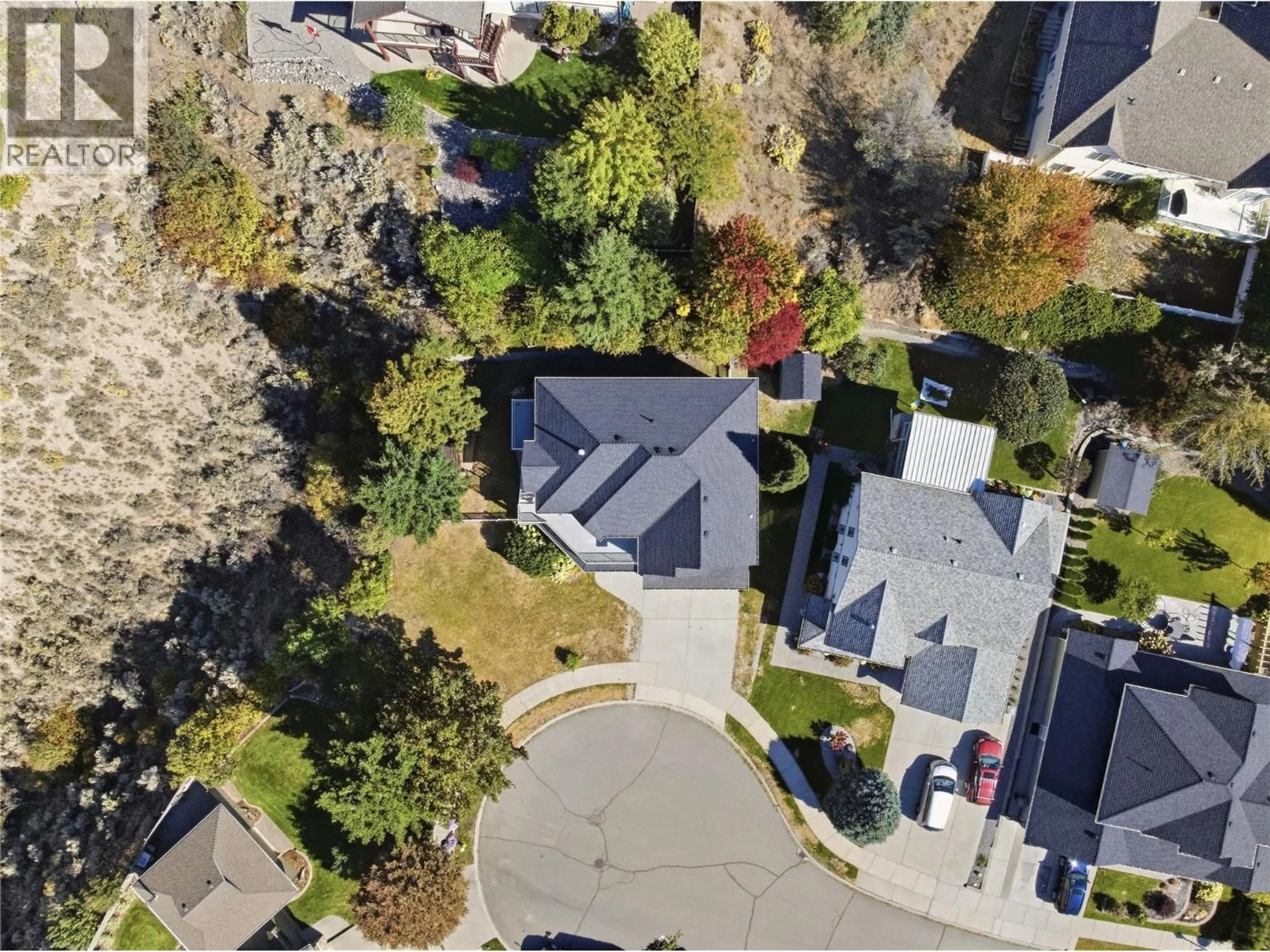 A pic from outside/outdoor area/front of a property/back of a property/a pic from drone, street for 317 MARIPOSA COURT, Kamloops British Columbia V2H1R3