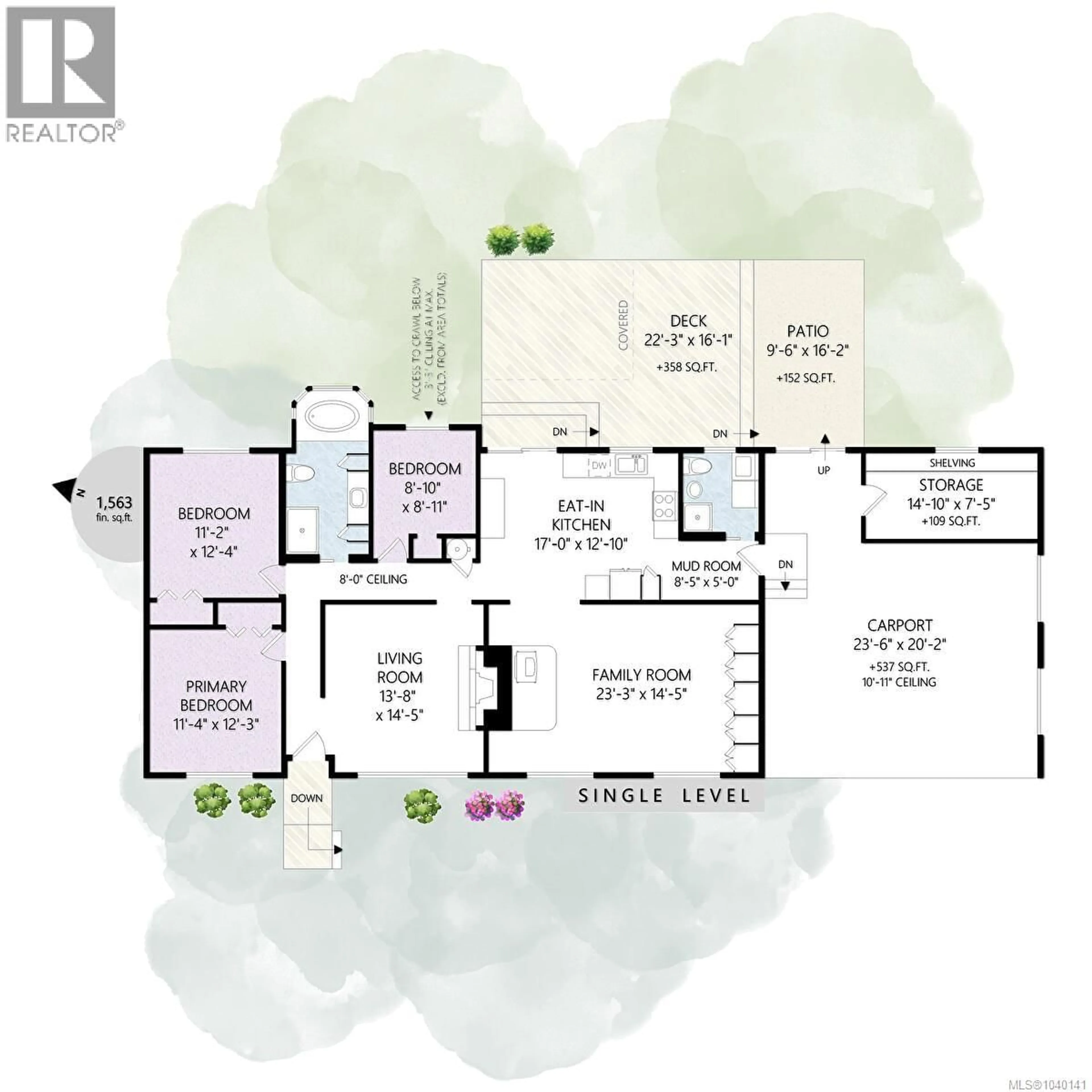 Floor plan for 4635 HOWIE ROAD NORTH, Duncan British Columbia V9L6N2