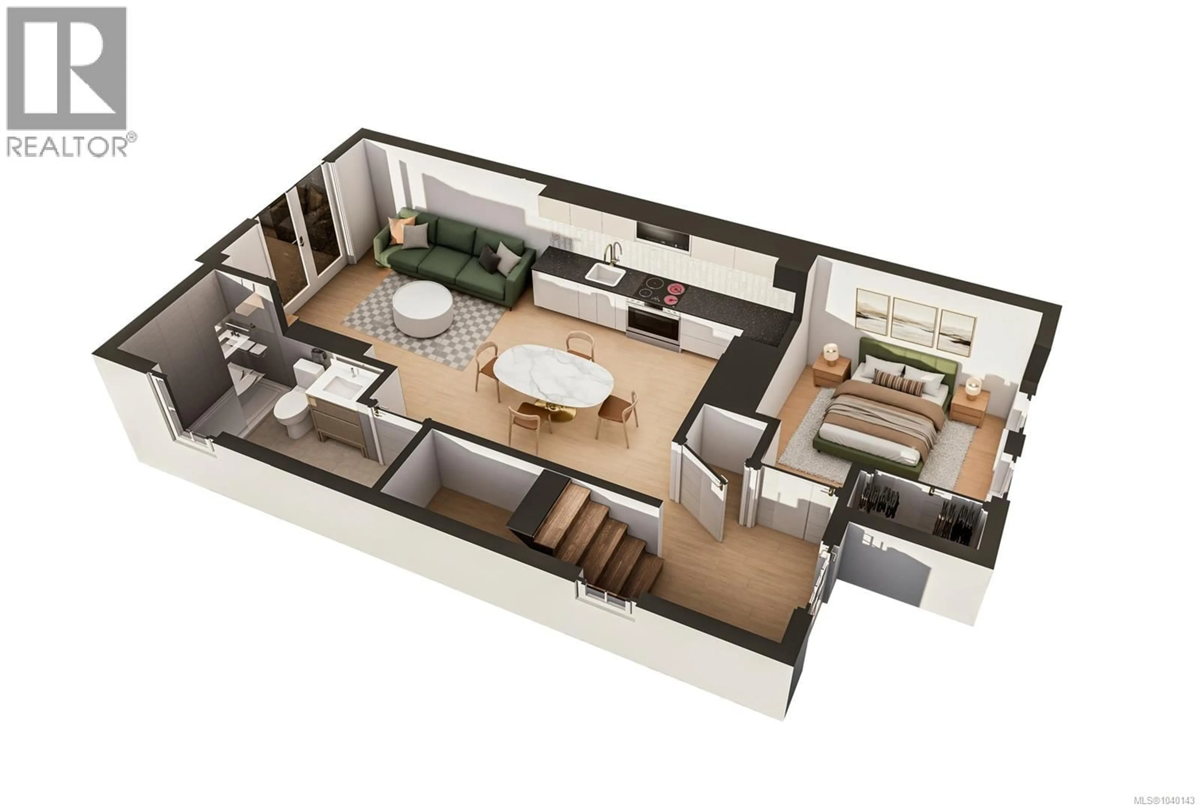 Floor plan for 4 - 525 PARADISE STREET, Esquimalt British Columbia V9A5E3