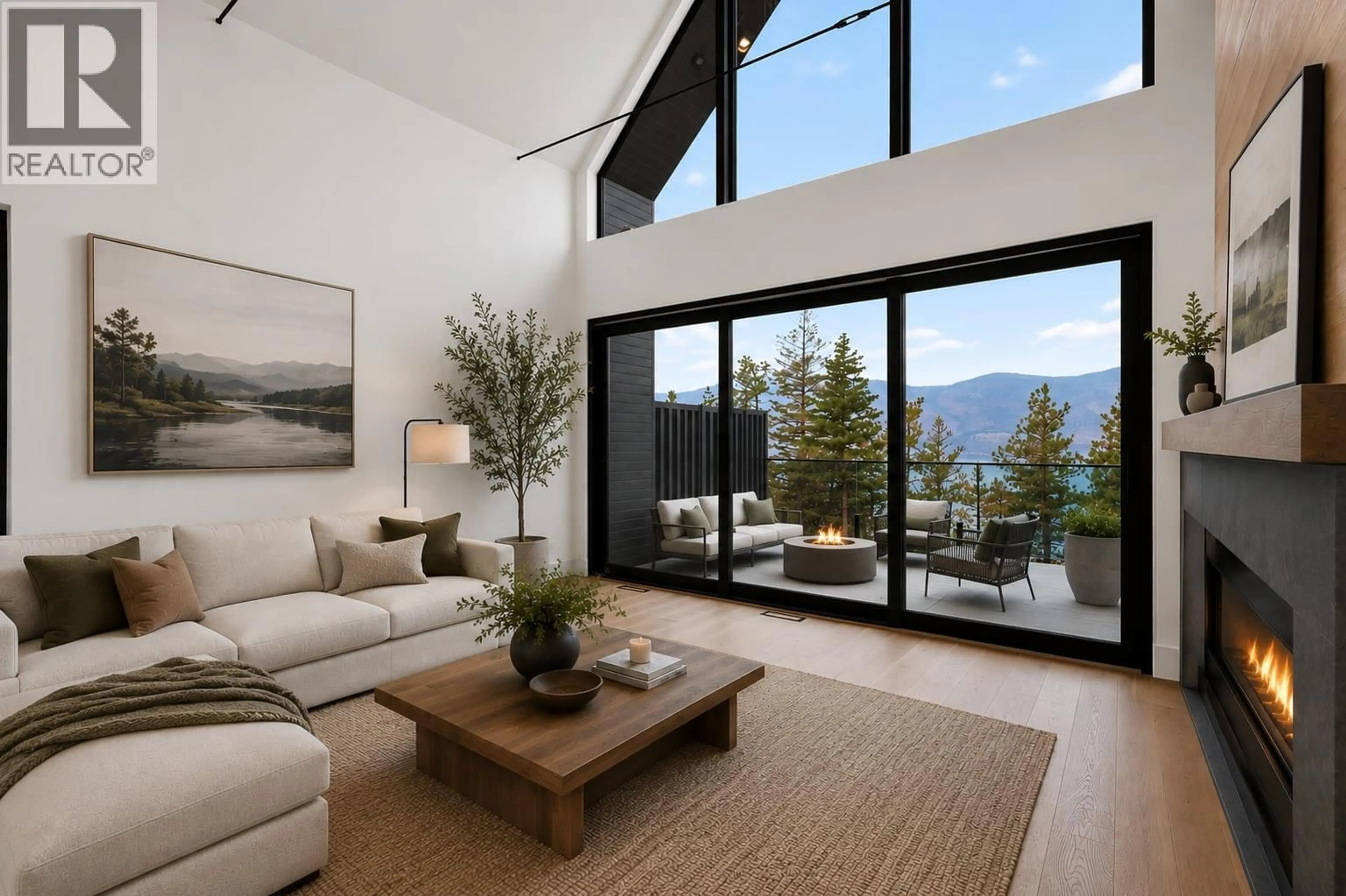 Living room with furniture, unknown for 3707 MCKINLEY BEACH DRIVE, Kelowna British Columbia V1V3G2