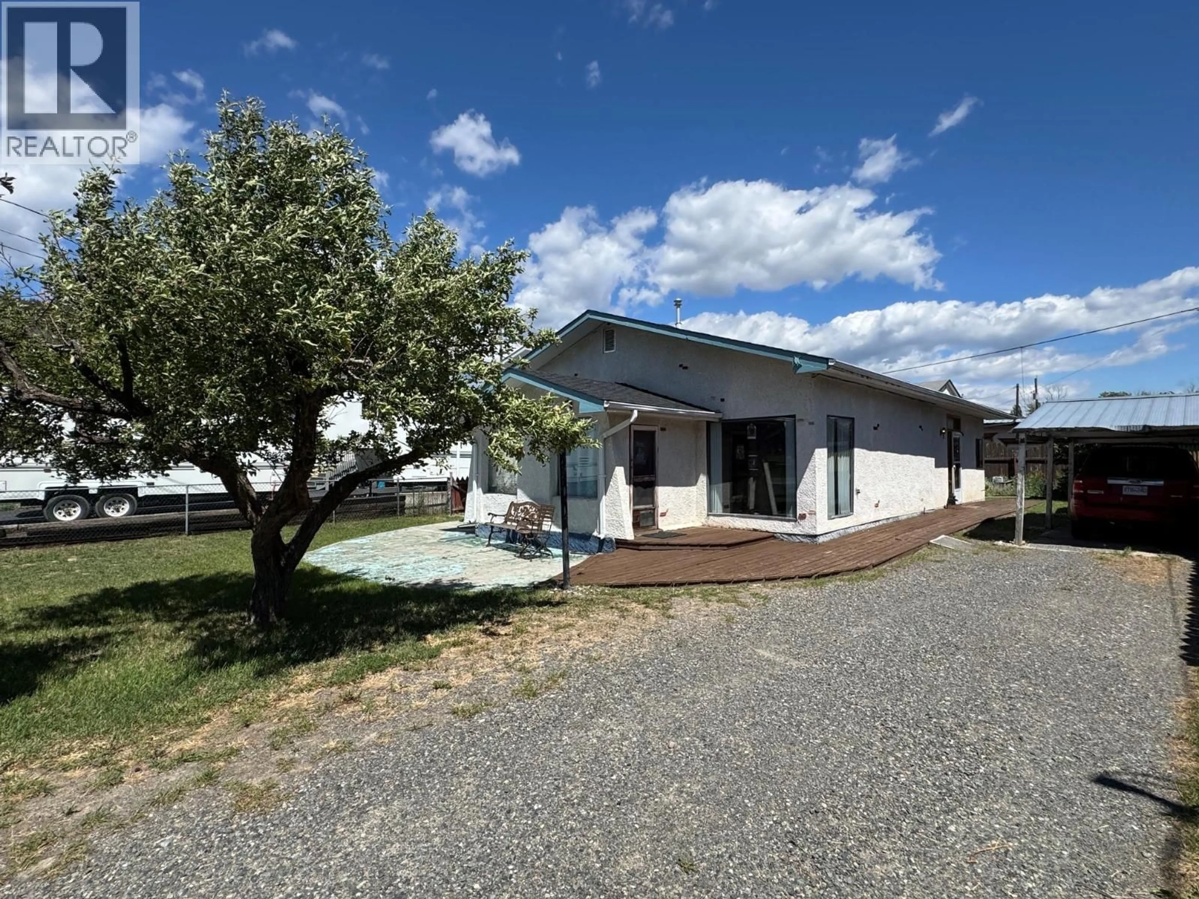 A pic from outside/outdoor area/front of a property/back of a property/a pic from drone, street for 1422 COLLETT STREET, Merritt British Columbia V1K1B8