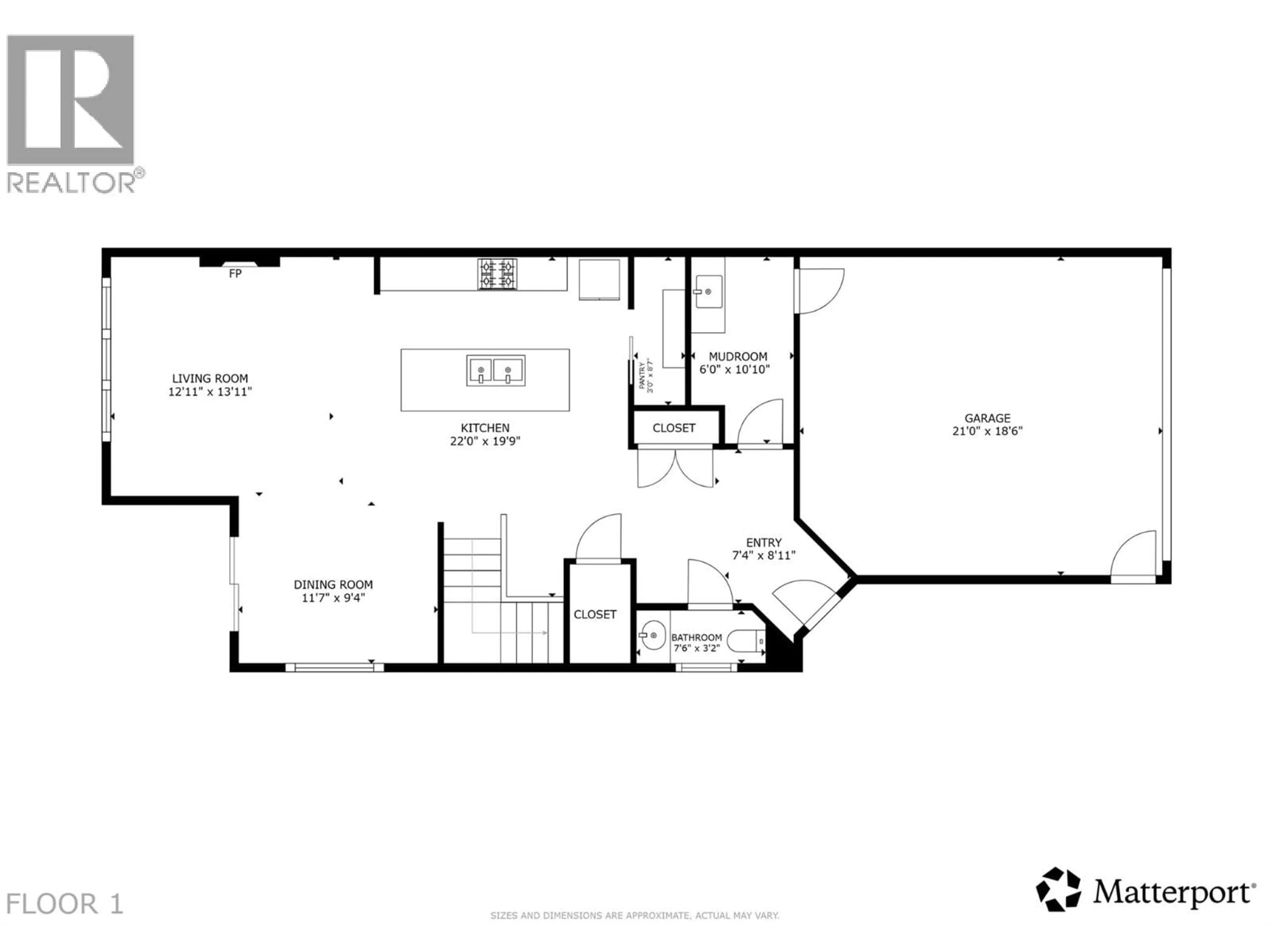 Floor plan for 2400 HAWKS BOULEVARD, West Kelowna British Columbia V4T0A7