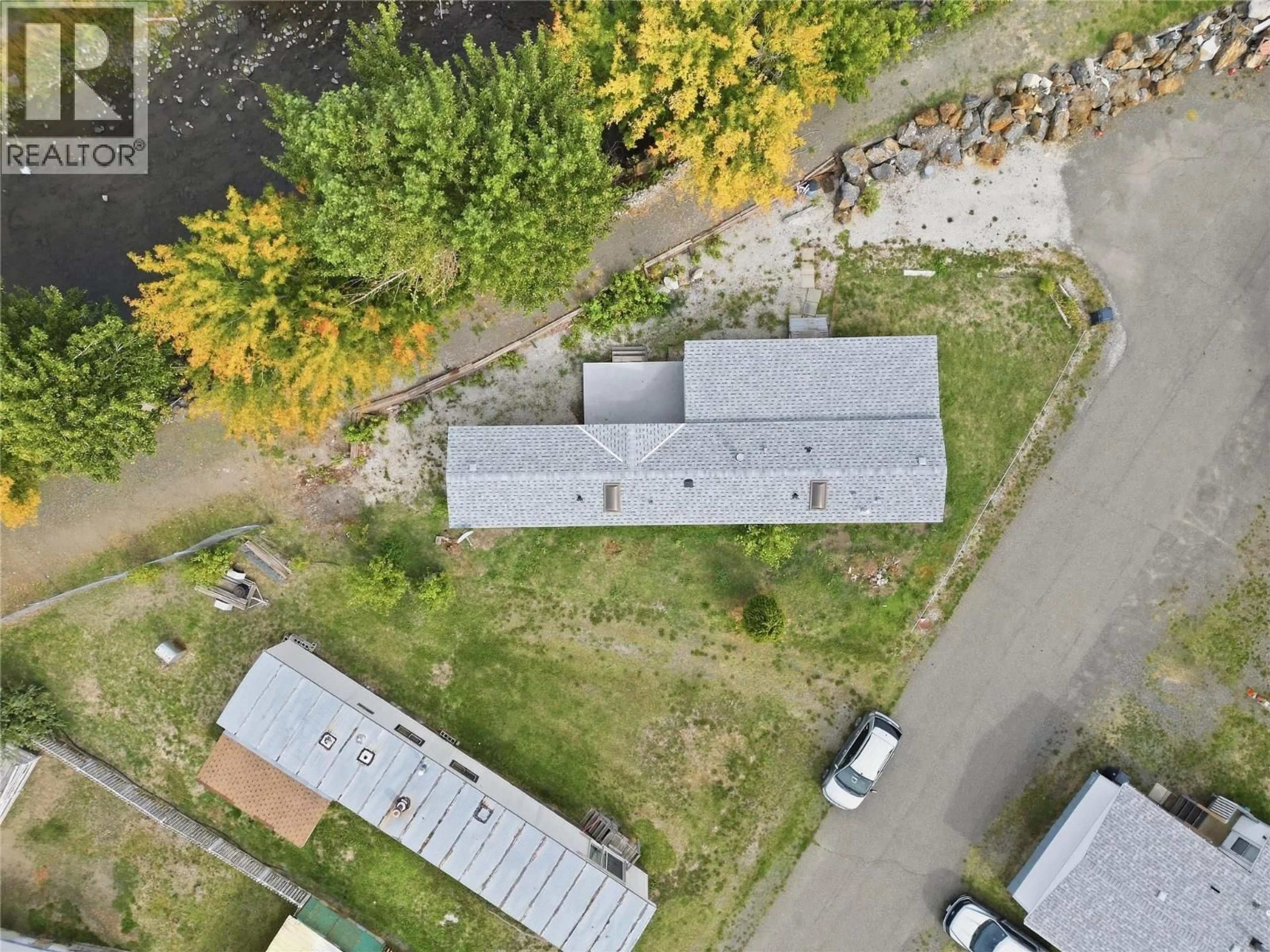 A pic from outside/outdoor area/front of a property/back of a property/a pic from drone, building for 71 - 701 TRANS CANADA HIGHWAY, Cache Creek British Columbia V0K1H0