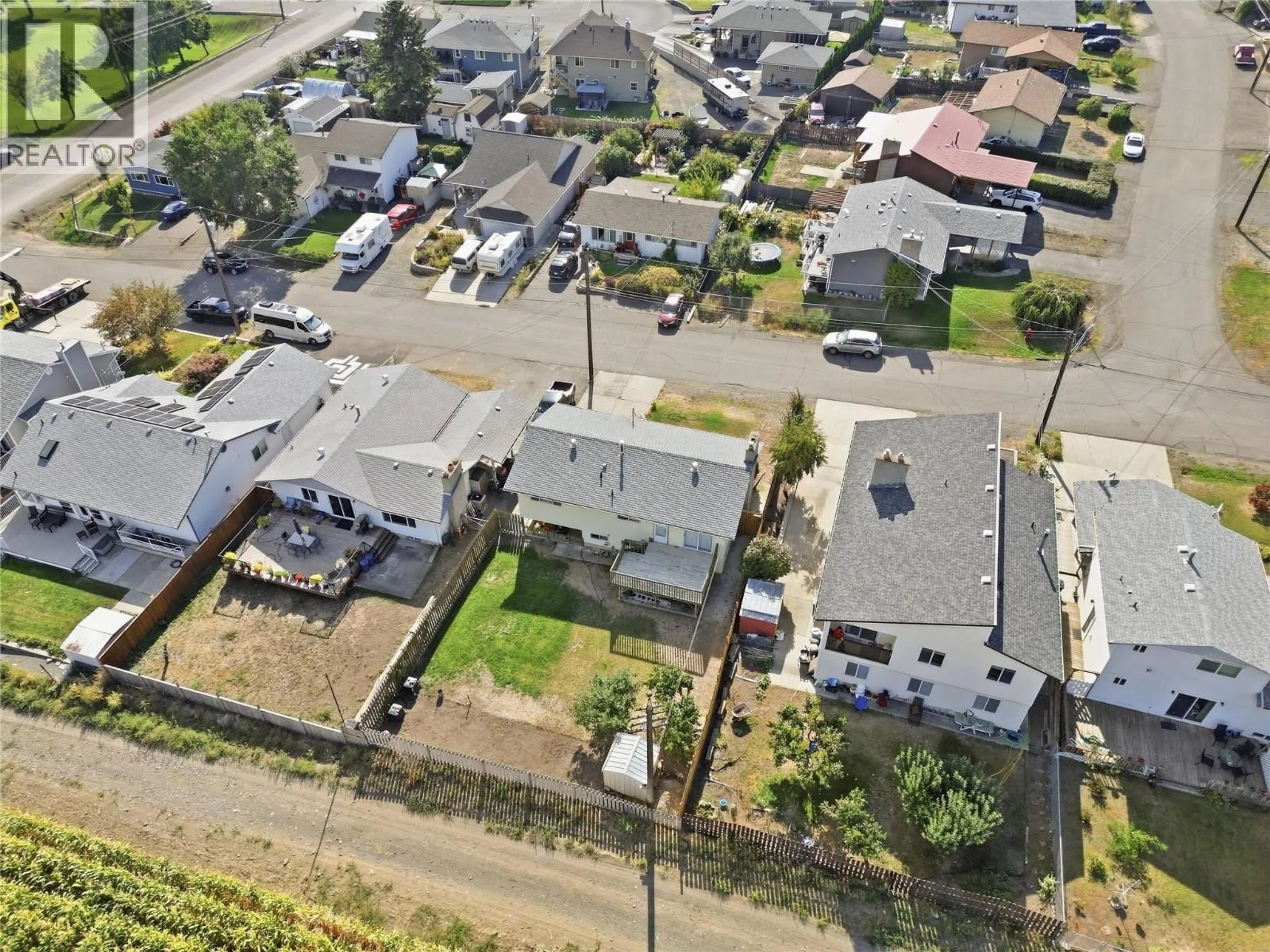 A pic from outside/outdoor area/front of a property/back of a property/a pic from drone, street for 1420 BATTEL AVENUE, Ashcroft British Columbia V0K1A0