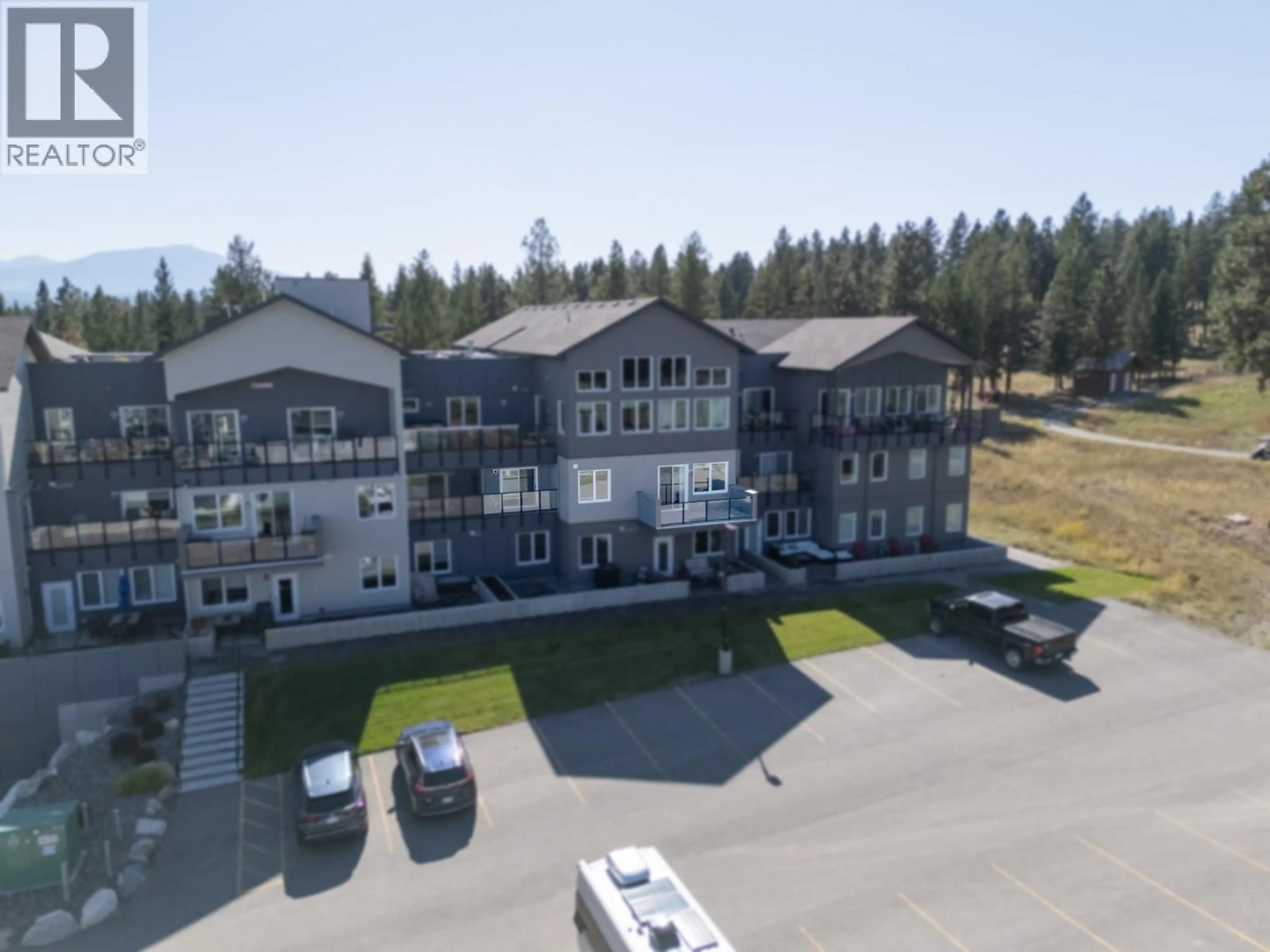 A pic from outside/outdoor area/front of a property/back of a property/a pic from drone, mountain view for 202 - 355 LEGACY LOOKOUT, Cranbrook British Columbia V1C0E6