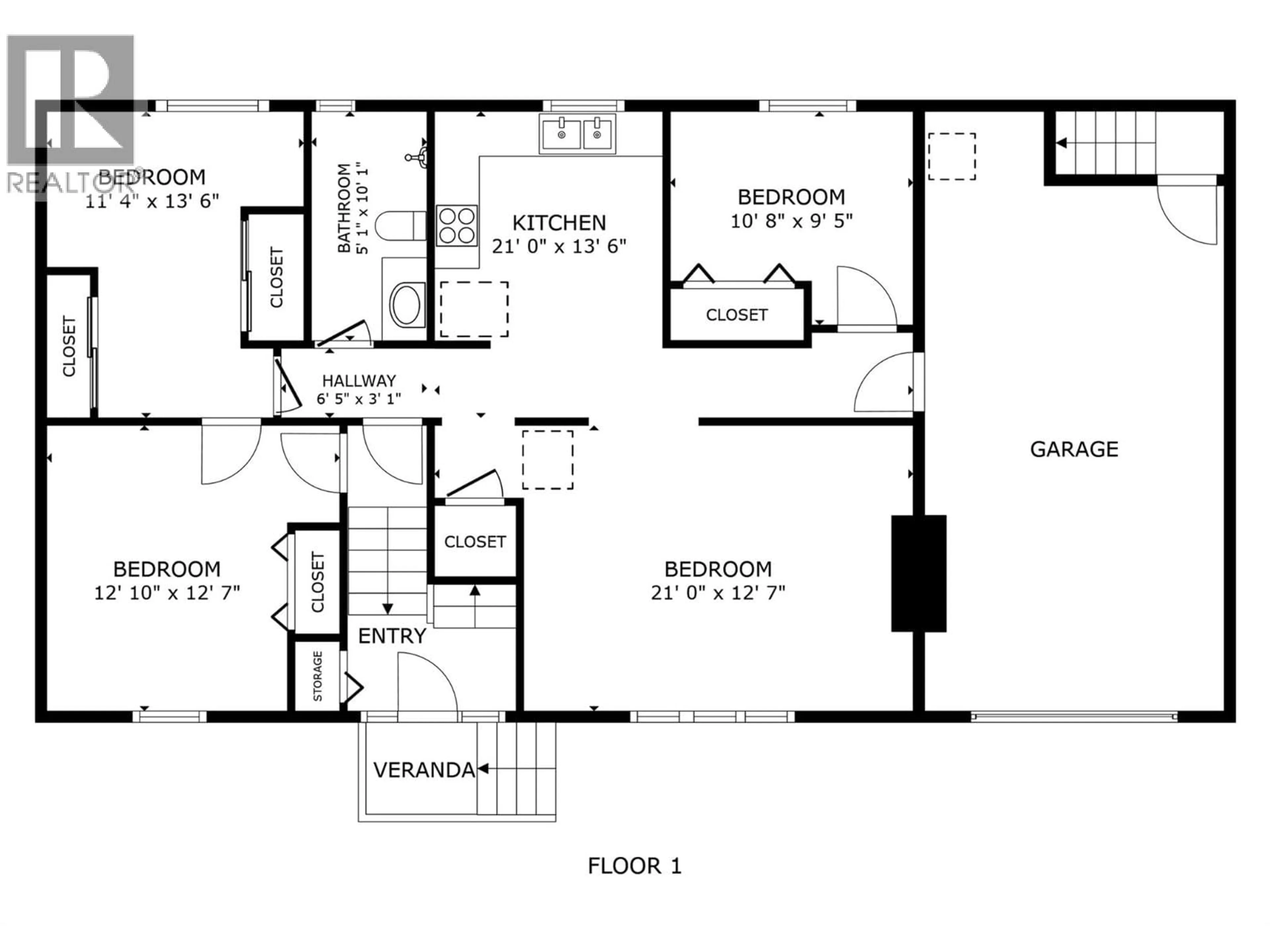 Floor plan for 758 JOSSELYN COURT, Kelowna British Columbia V1X6A4