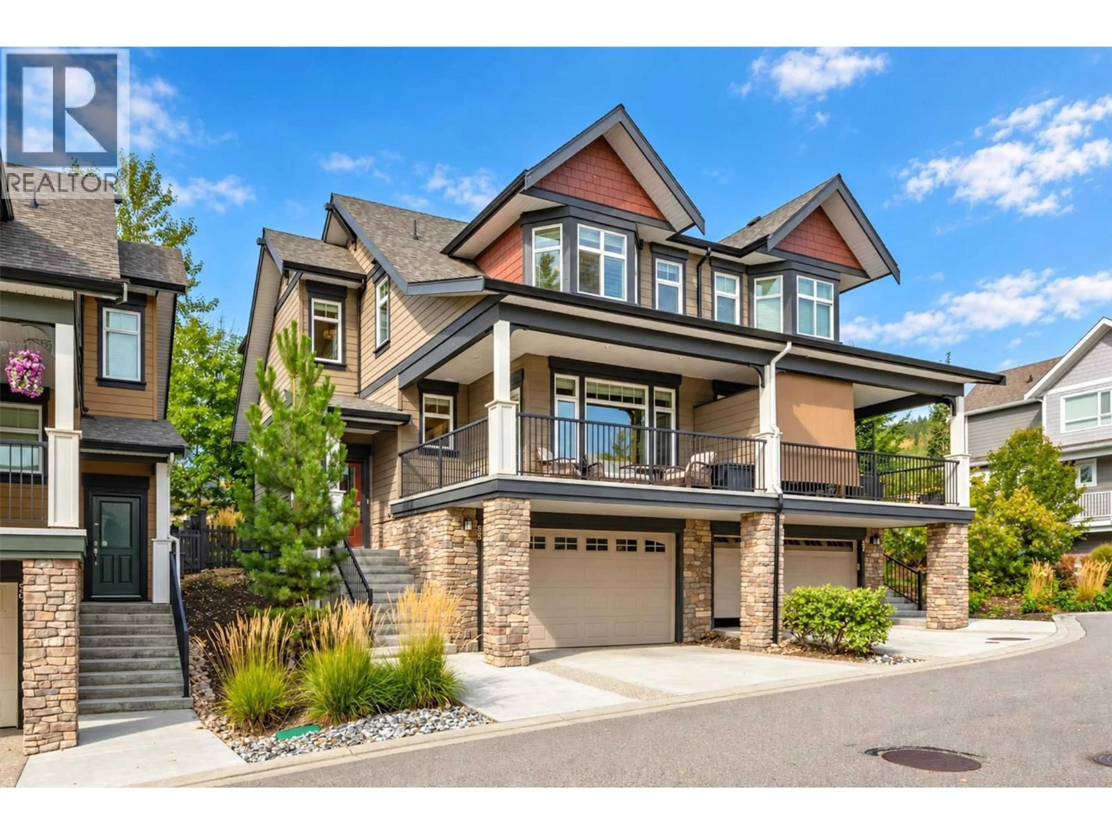 Home with brick exterior material, street for 58 - 12850 STILLWATER COURT, Lake Country British Columbia V4V2S9