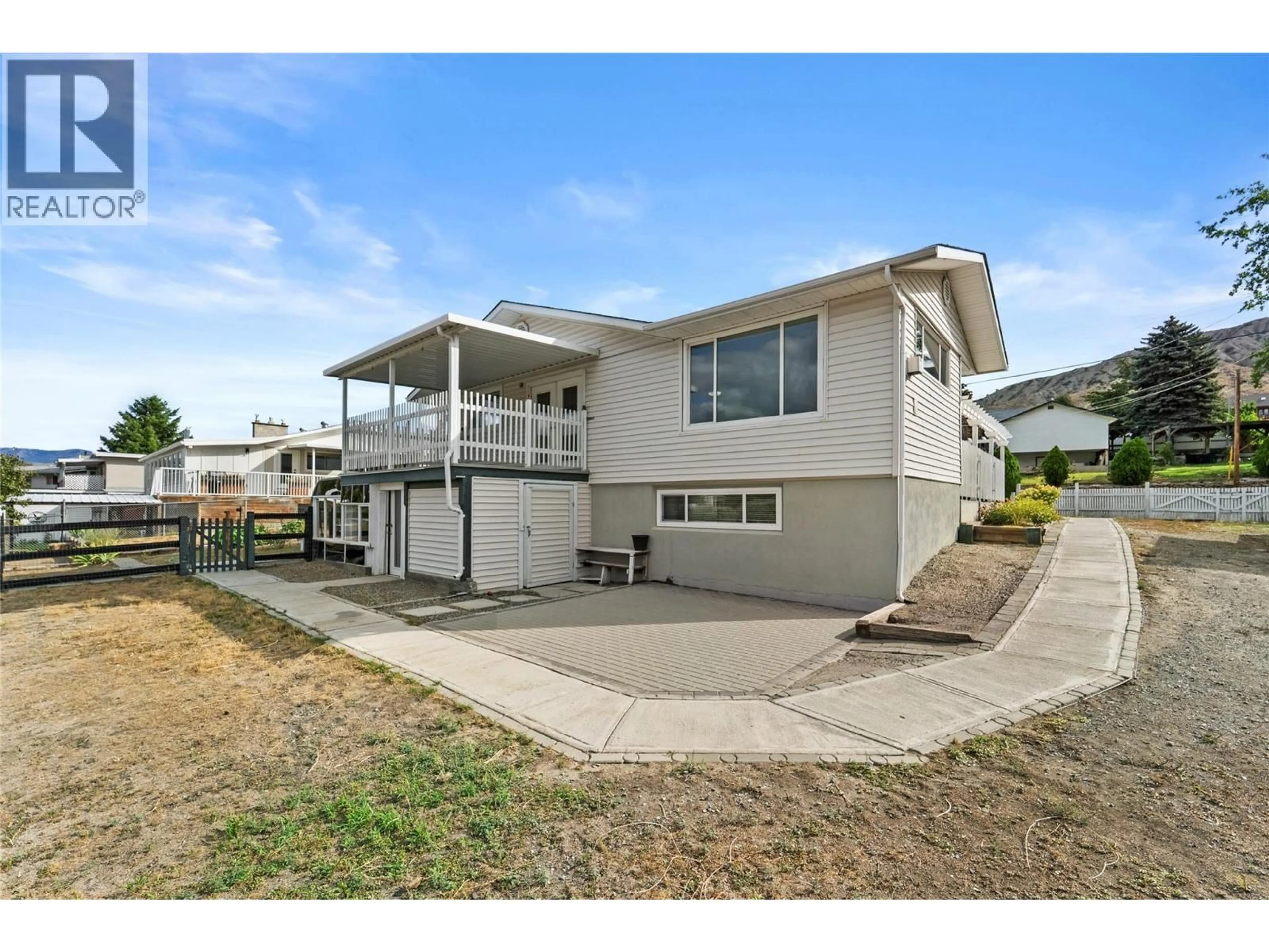 Home with vinyl exterior material, street for 1368 MESA VISTA DRIVE, Ashcroft British Columbia V0K1A0