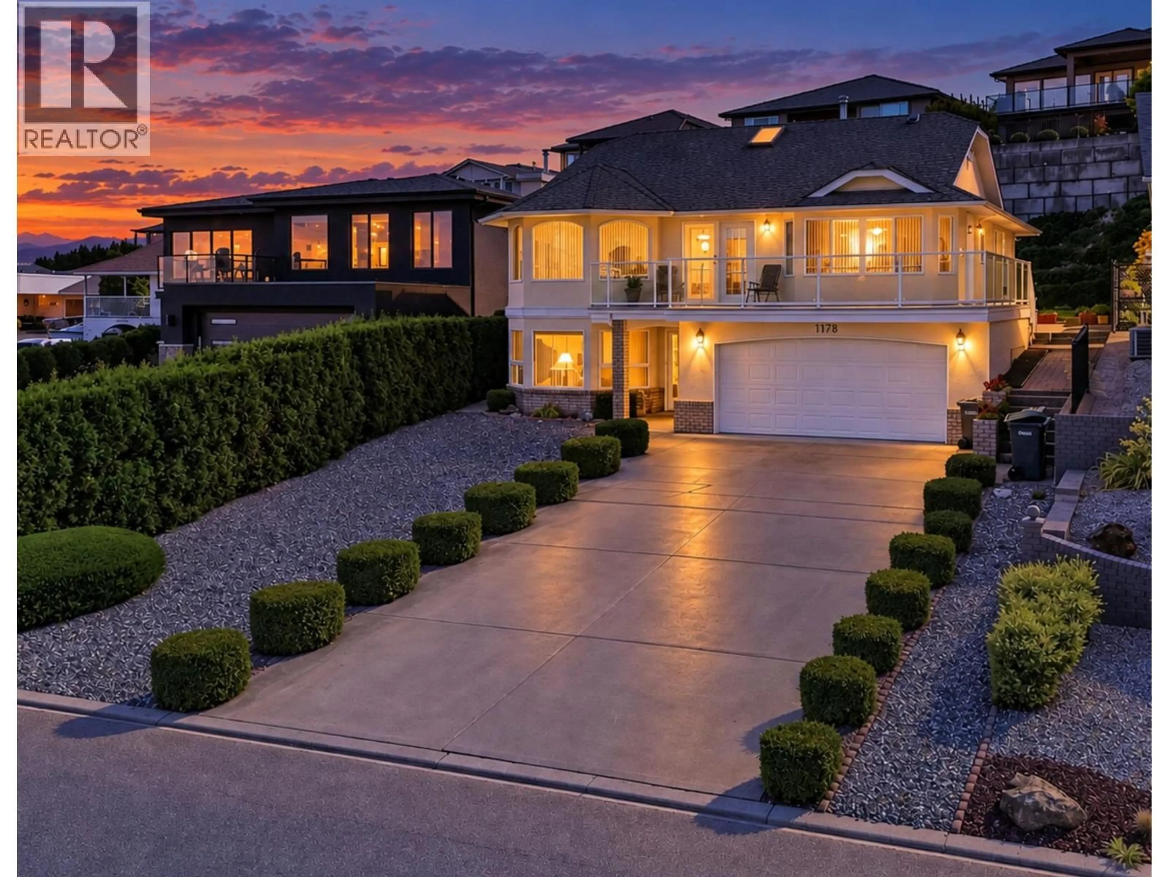 A pic from outside/outdoor area/front of a property/back of a property/a pic from drone, street for 11708 QUAIL RIDGE PLACE, Osoyoos British Columbia V0H1V4
